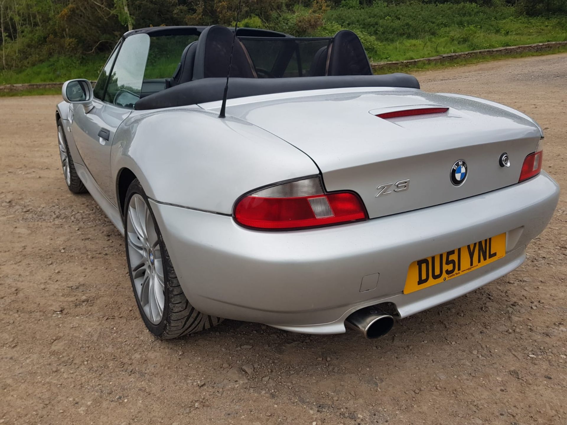 2001/51 BMW Z3 SILVER CONVERTIBLE, 2 KEYS, NEW WINDSCREEN, WIPERS, BUMPER INDICATOR LENSES *NO VAT* - Image 5 of 68