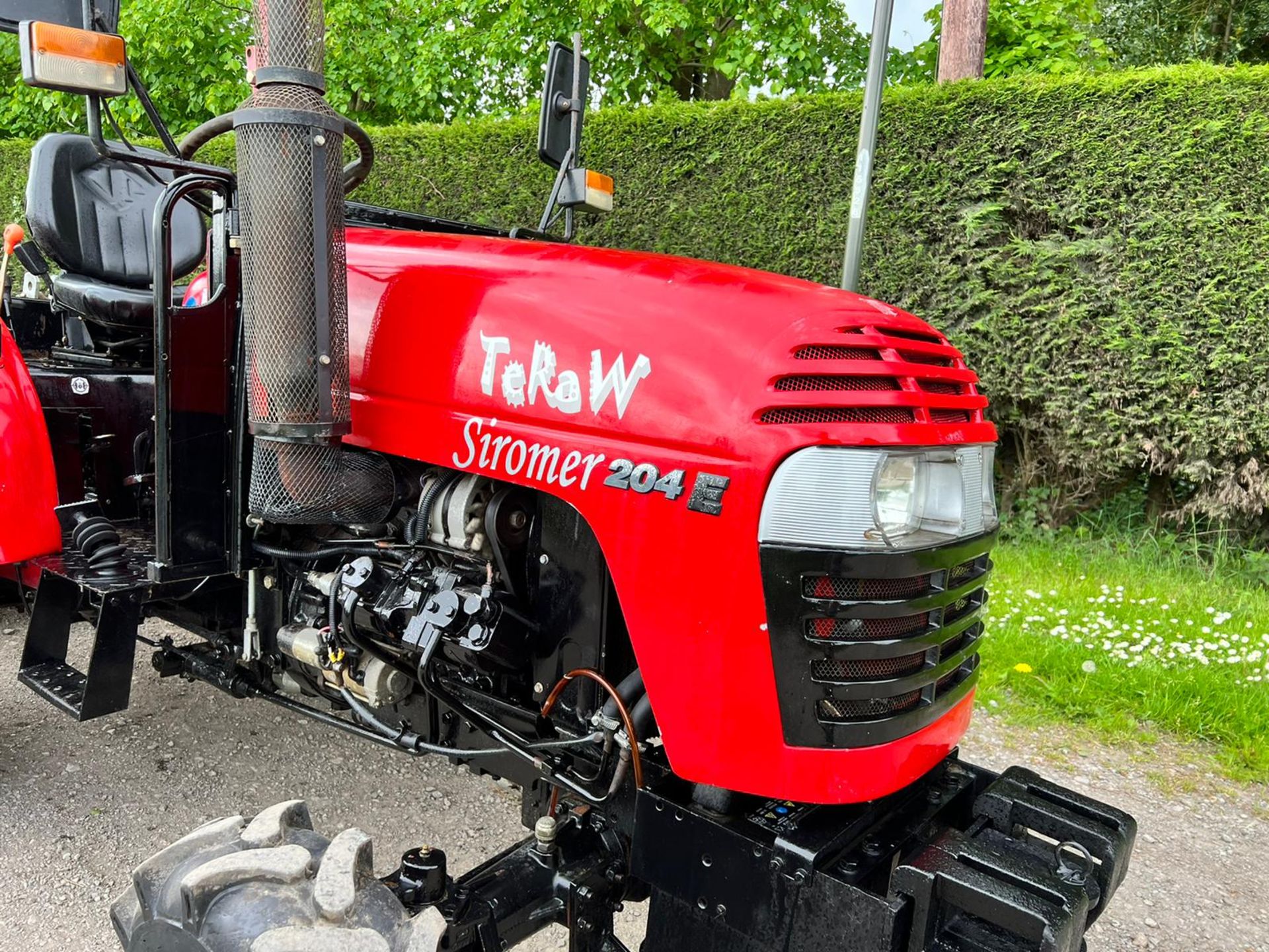 Siromer 204E 20HP 4WD Compact Tractor With 5FT Beaco Grass Topper - 68 Plate "PLUS VAT" - Image 11 of 21