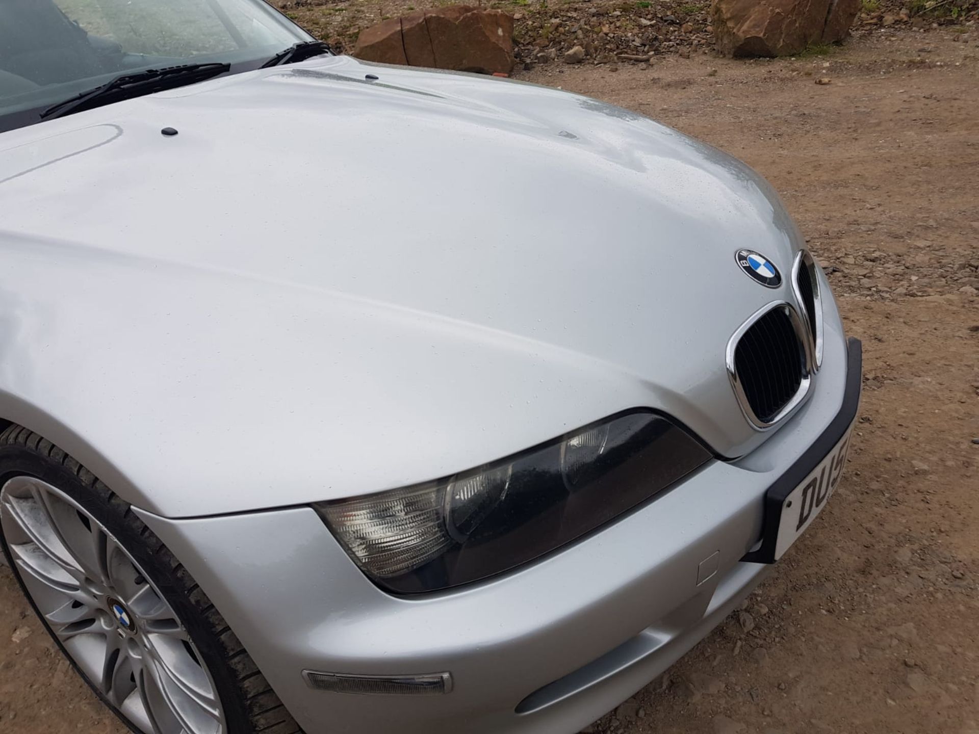 2001/51 BMW Z3 SILVER CONVERTIBLE, 2 KEYS, NEW WINDSCREEN, WIPERS, BUMPER INDICATOR LENSES *NO VAT* - Image 10 of 68