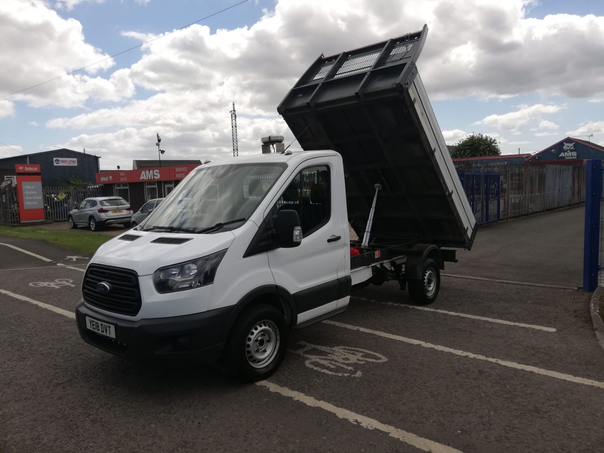 2018 FORD TRANSIT 350 WHITE TIPPER EURO 6 *PLUS VAT*