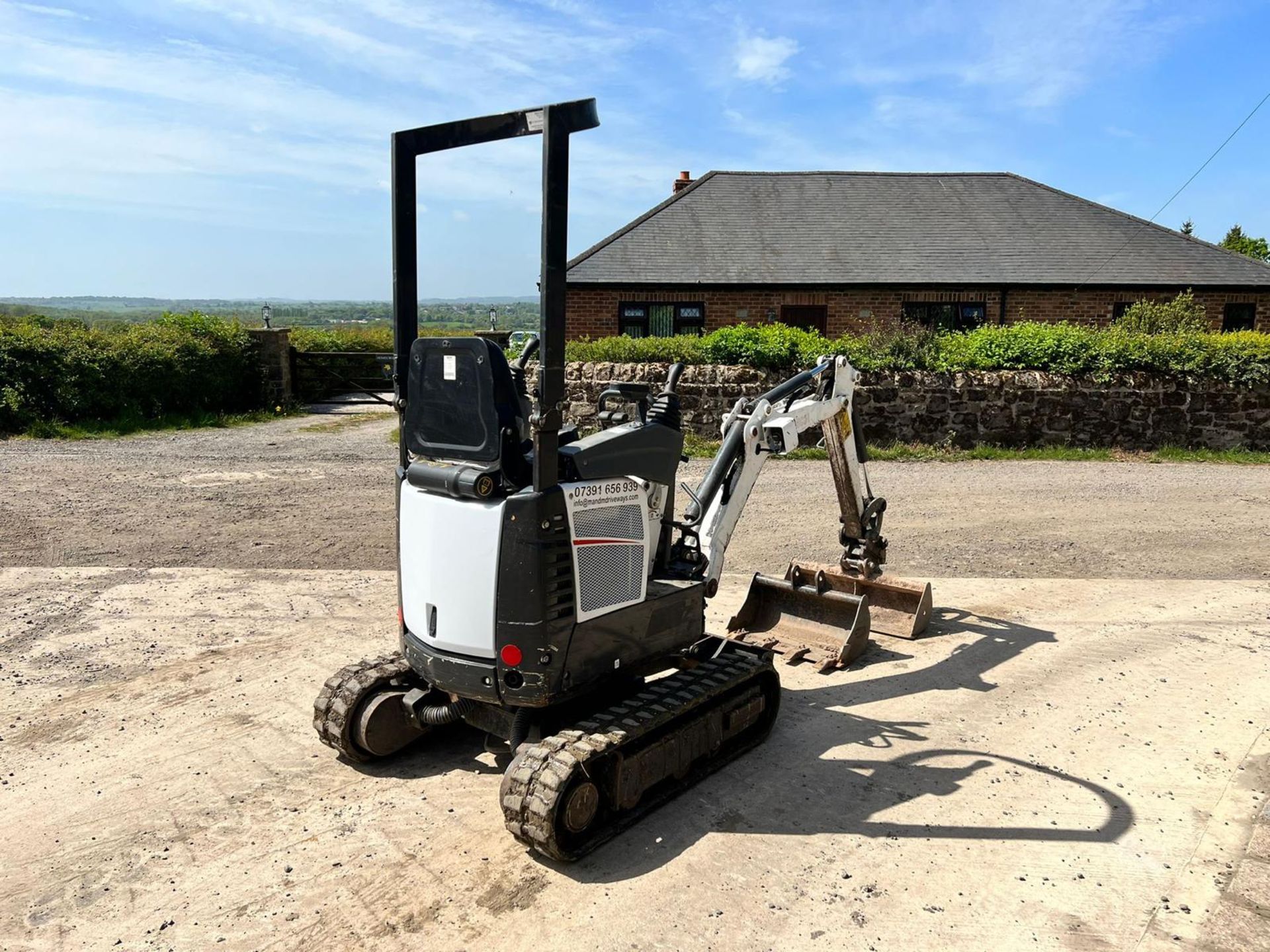 2020 Bobcat E10Z 1 Ton Mini Digger, Showing A Low 1127 Hours!X2 Buckets, Rubber Tracks "PLUS VAT" - Image 3 of 36