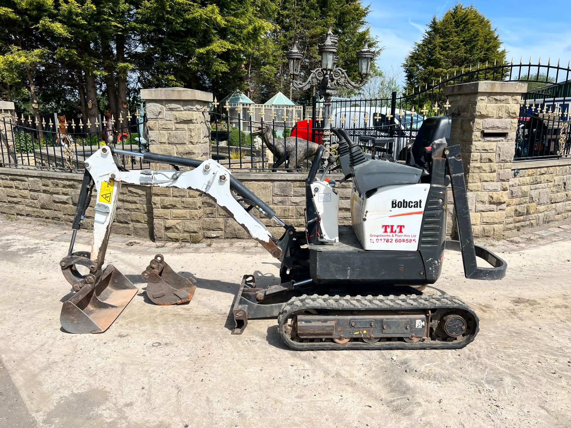 2020 Bobcat E10Z 1 Ton Mini Digger, Showing A Low 1127 Hours!X2 Buckets, Rubber Tracks "PLUS VAT" - Image 2 of 36