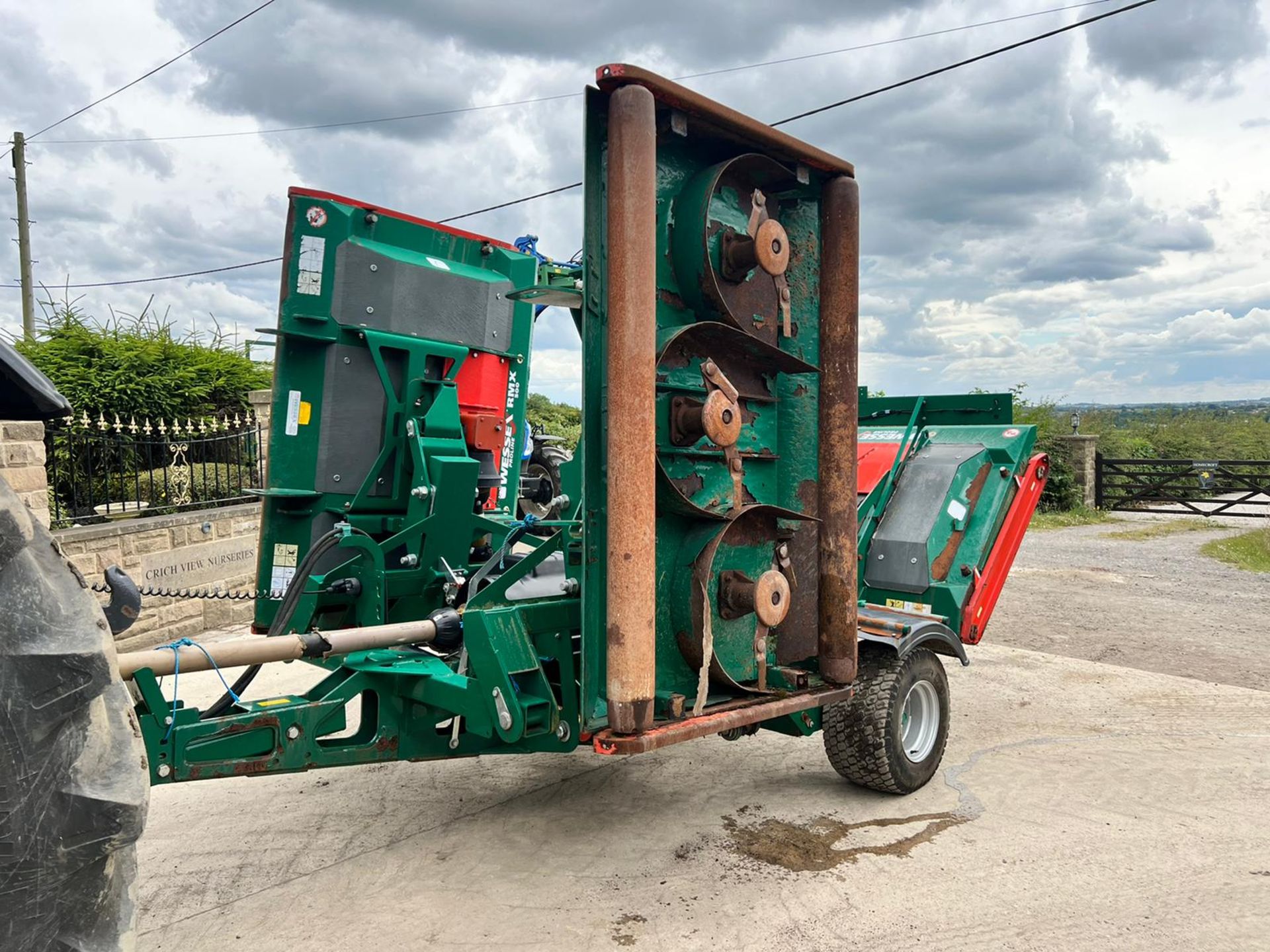 2014 Wessex Proline RMX500 3 Gang Rotary Topper Mower *PLUS VAT* - Image 5 of 16