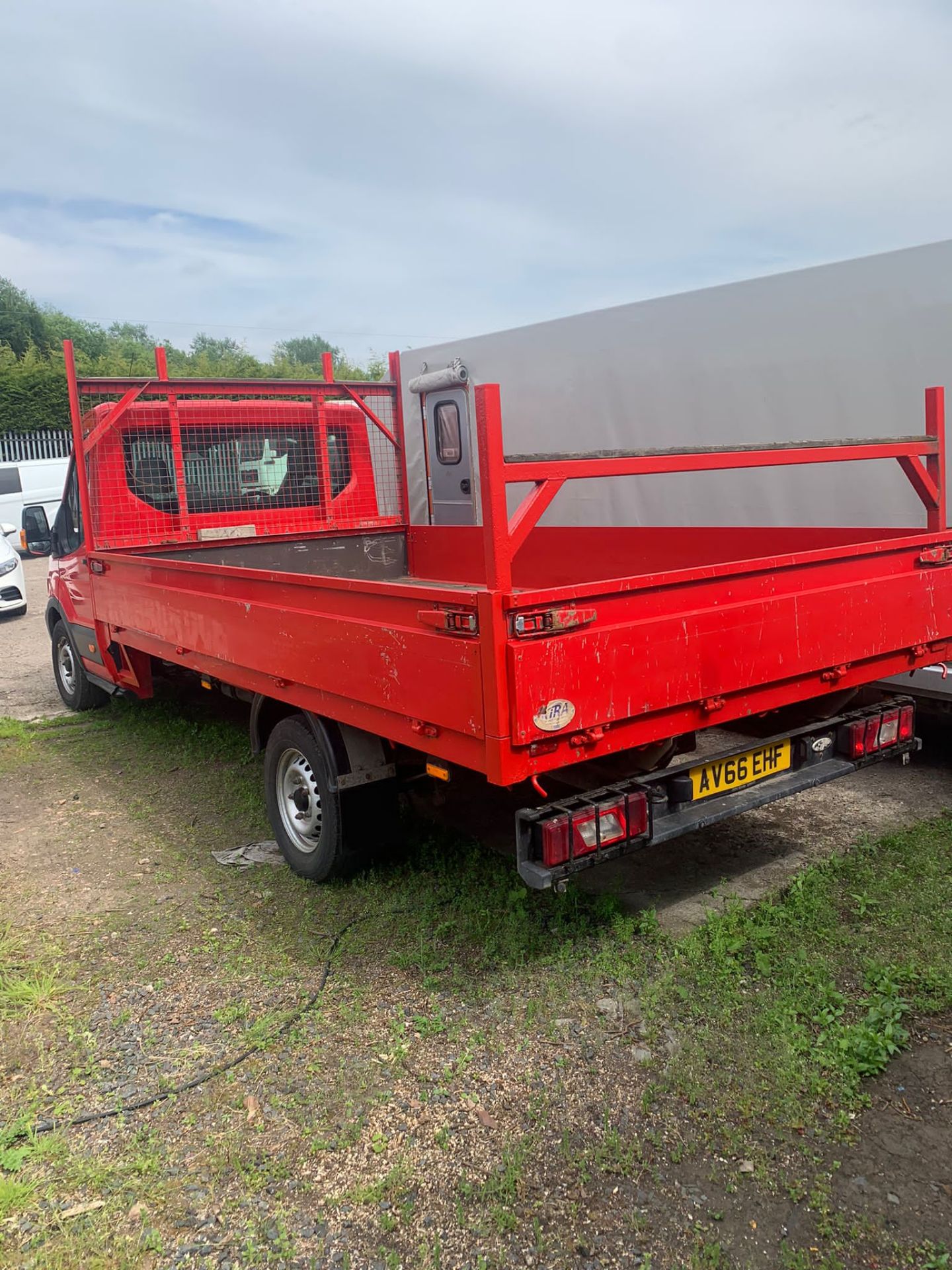 2016/66 FORD TRANSIT 350 RED TIPPER *NO VAT* - Image 4 of 7