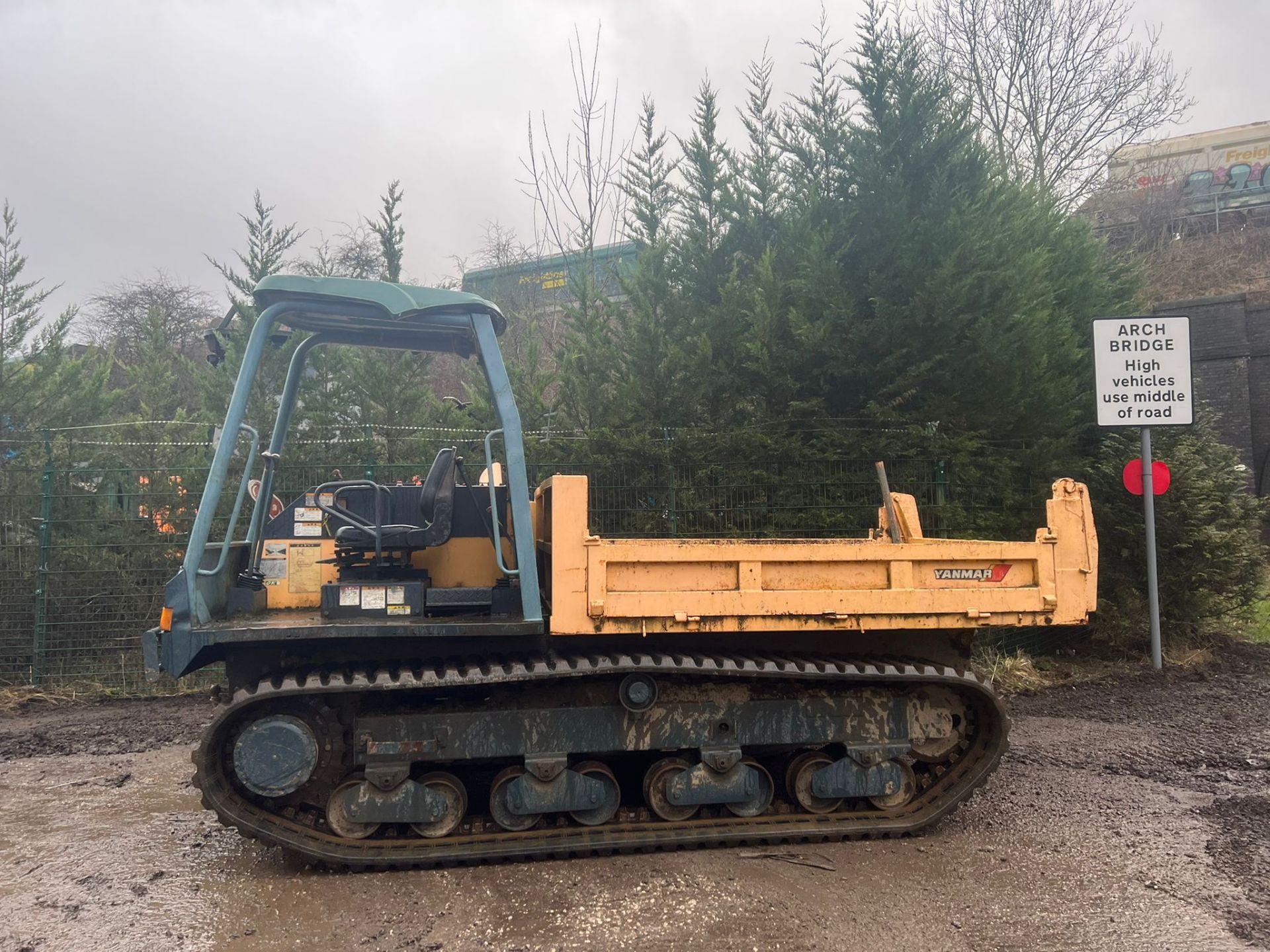 YANMAR C50R-2 TRACKED DUMPER, IN GOOD CONDITION *PLUS VAT*