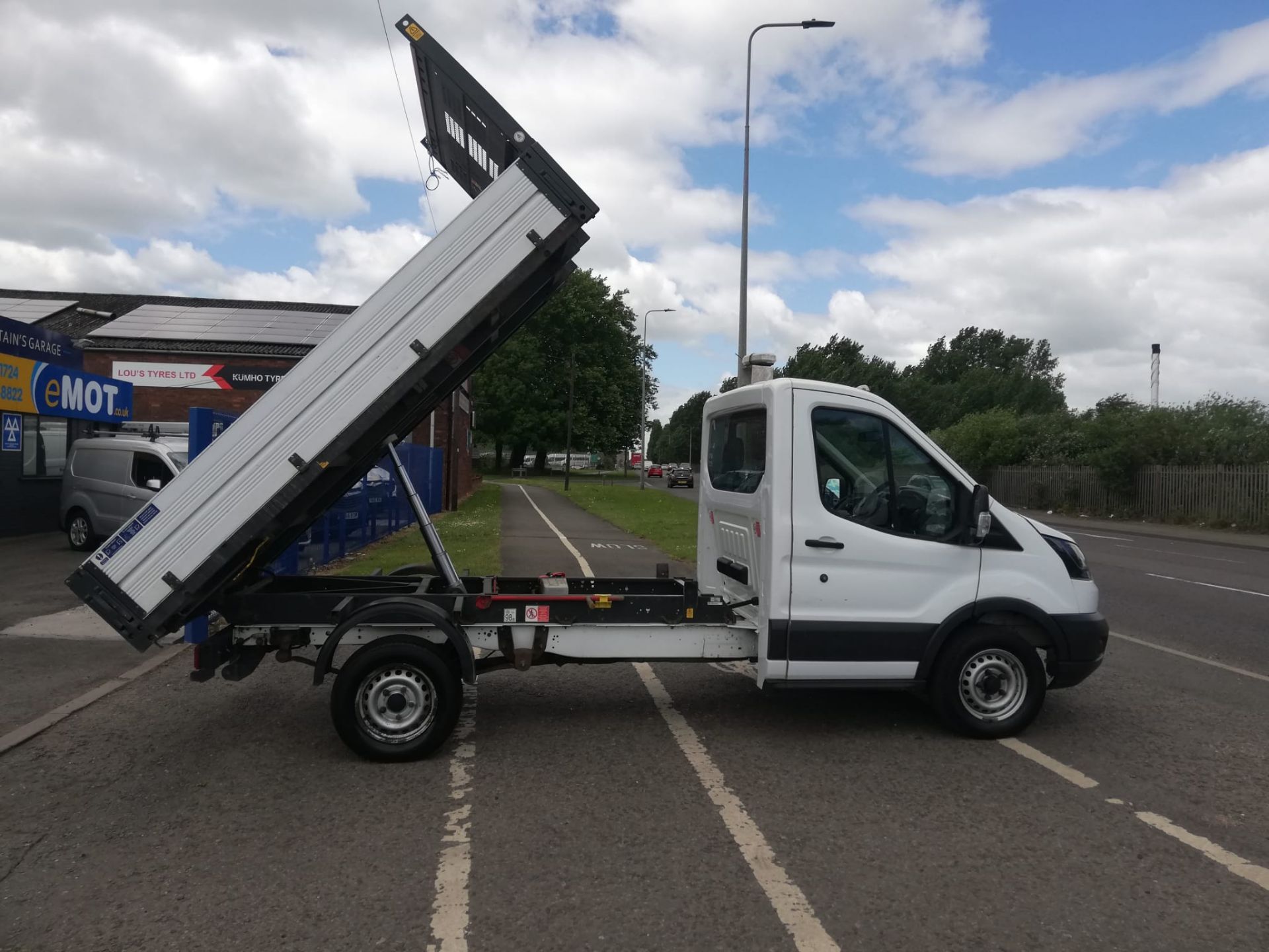 2018 FORD TRANSIT 350 WHITE TIPPER EURO 6 *PLUS VAT* - Image 7 of 9