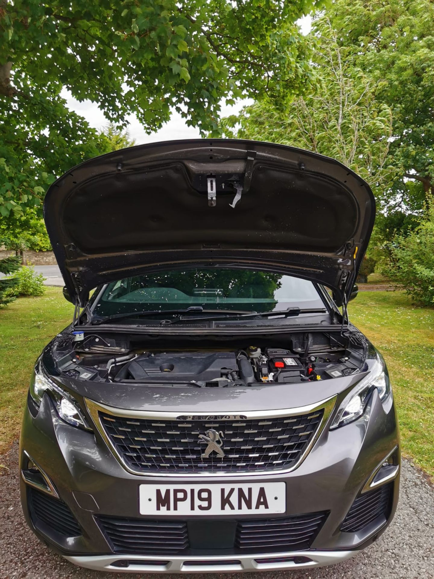 2019 PEUGEOT 3008 GT LINE PREM P-TECH S/S A GREY HATCHBACK *NO VAT* - Image 3 of 46