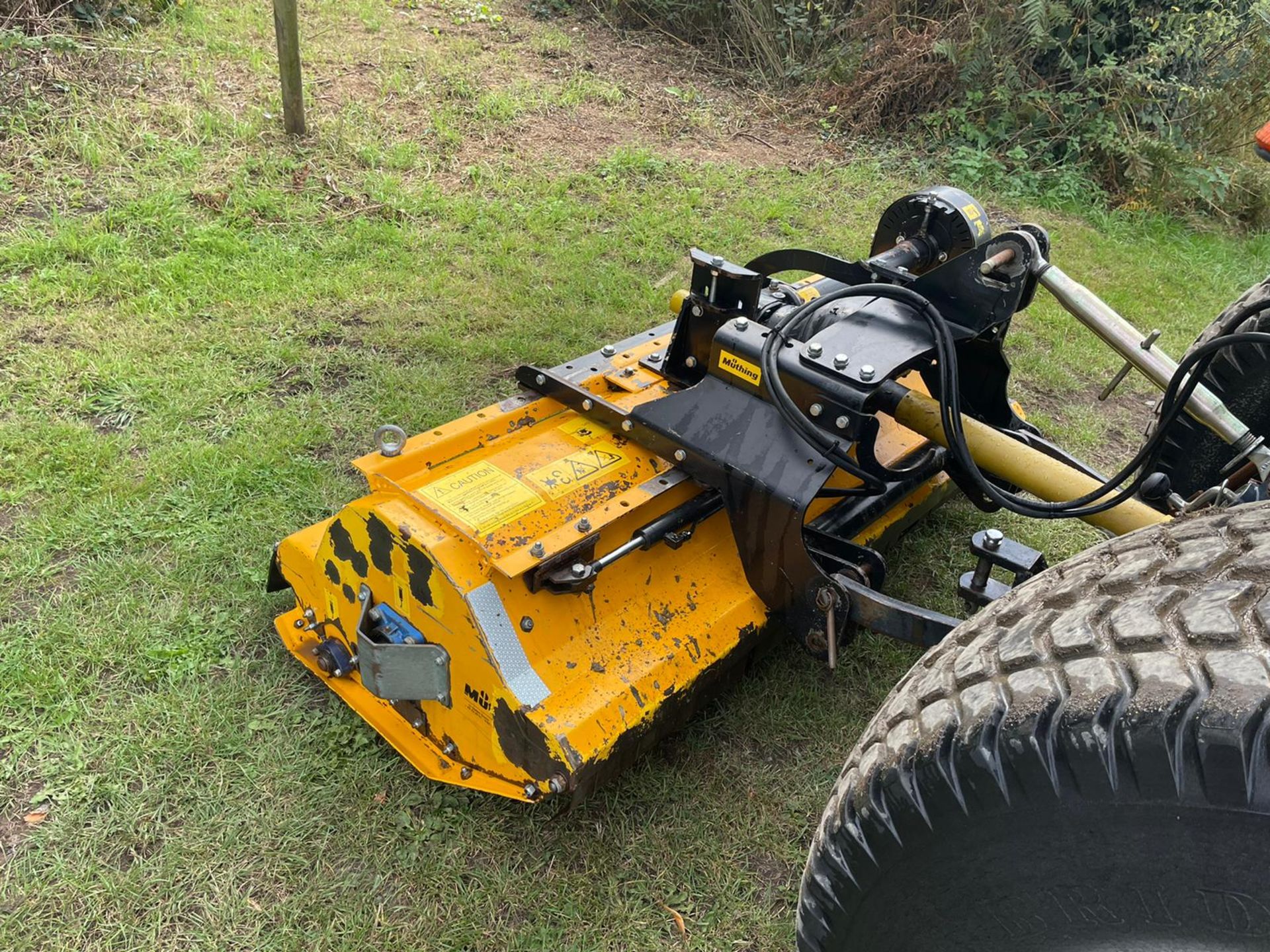 MUTHING MUE 160 FLAIL MOWER, SUITABLE FOR 3 POINT LINKAGE, IN WORKING ORDER *PLUS VAT* - Image 3 of 9