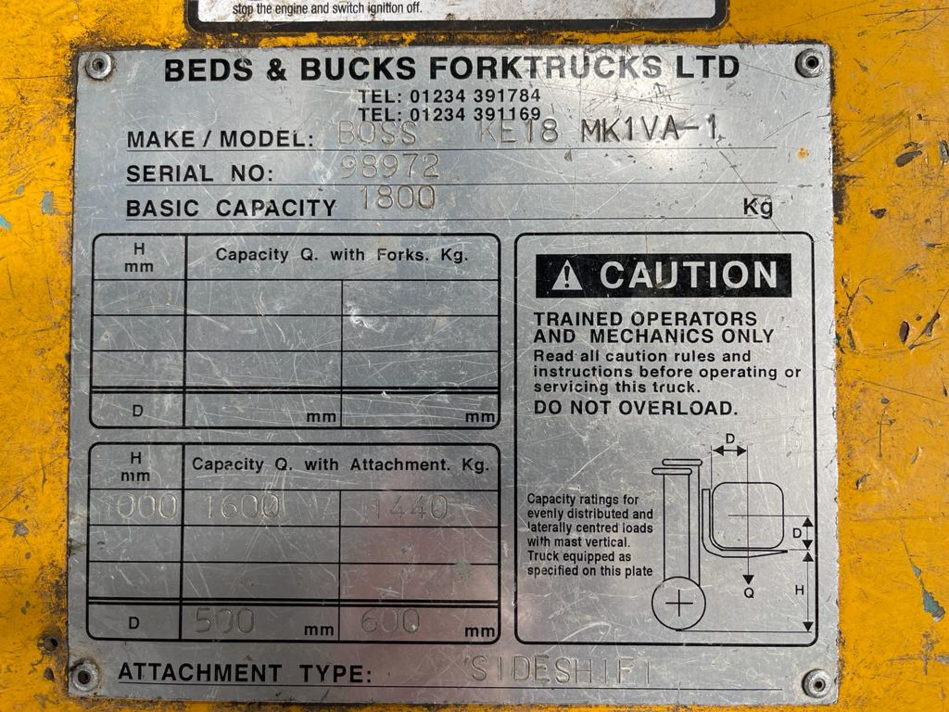 JUNGHEINRICH BOSS KE18 ELECTRIC FORKLIFT *PLUS VAT* - Image 9 of 9