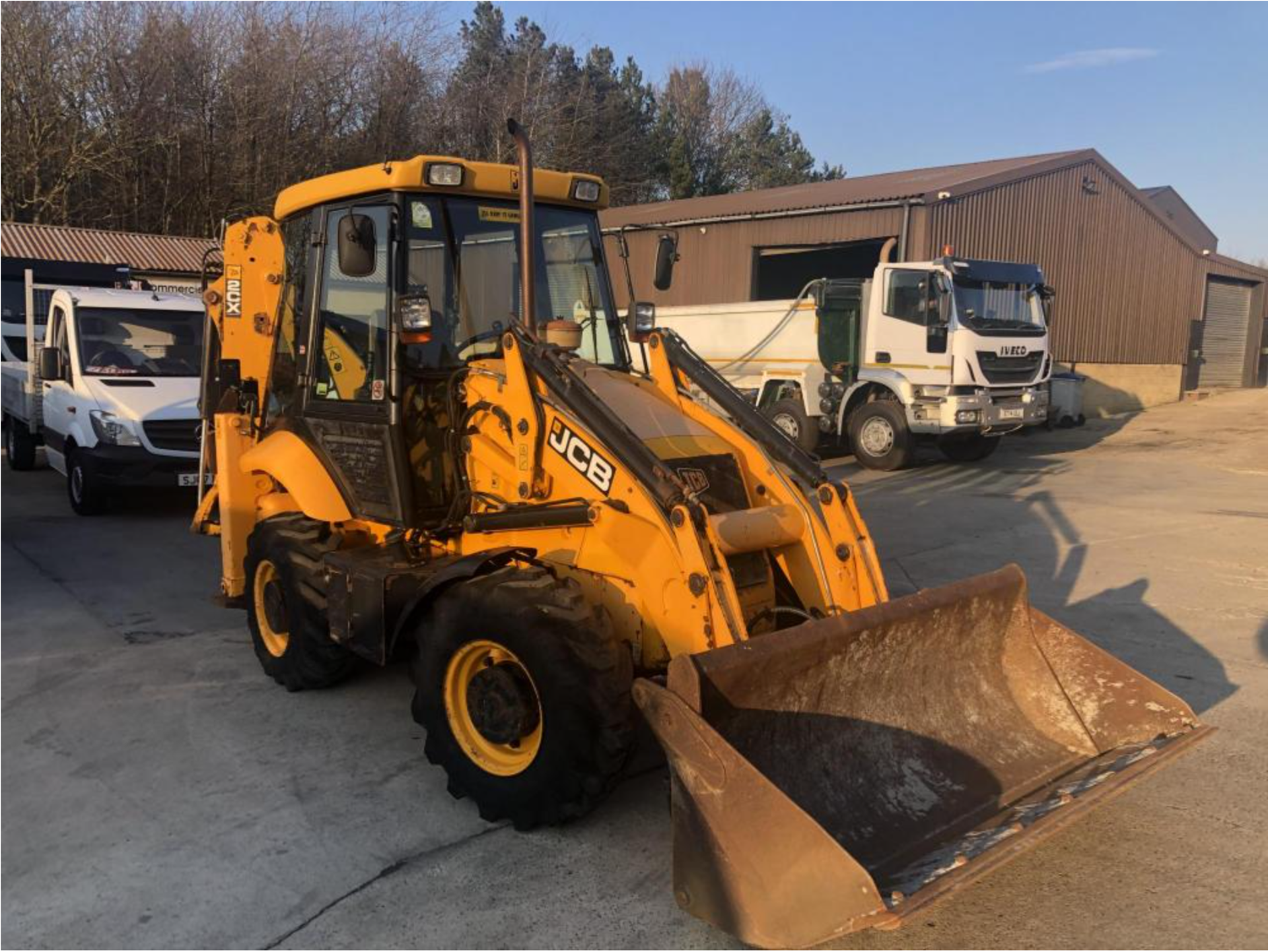 2010 60 plate Jcb 2cx digger, 4 wheel steering back actor good work order *PLUS VAT* - Image 13 of 13