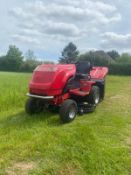 COUNTAX K18-50 RIDE ON LAWN MOWER, RUNS WORKS AND CUTS, ELECTRIC TIP *PLUS VAT*