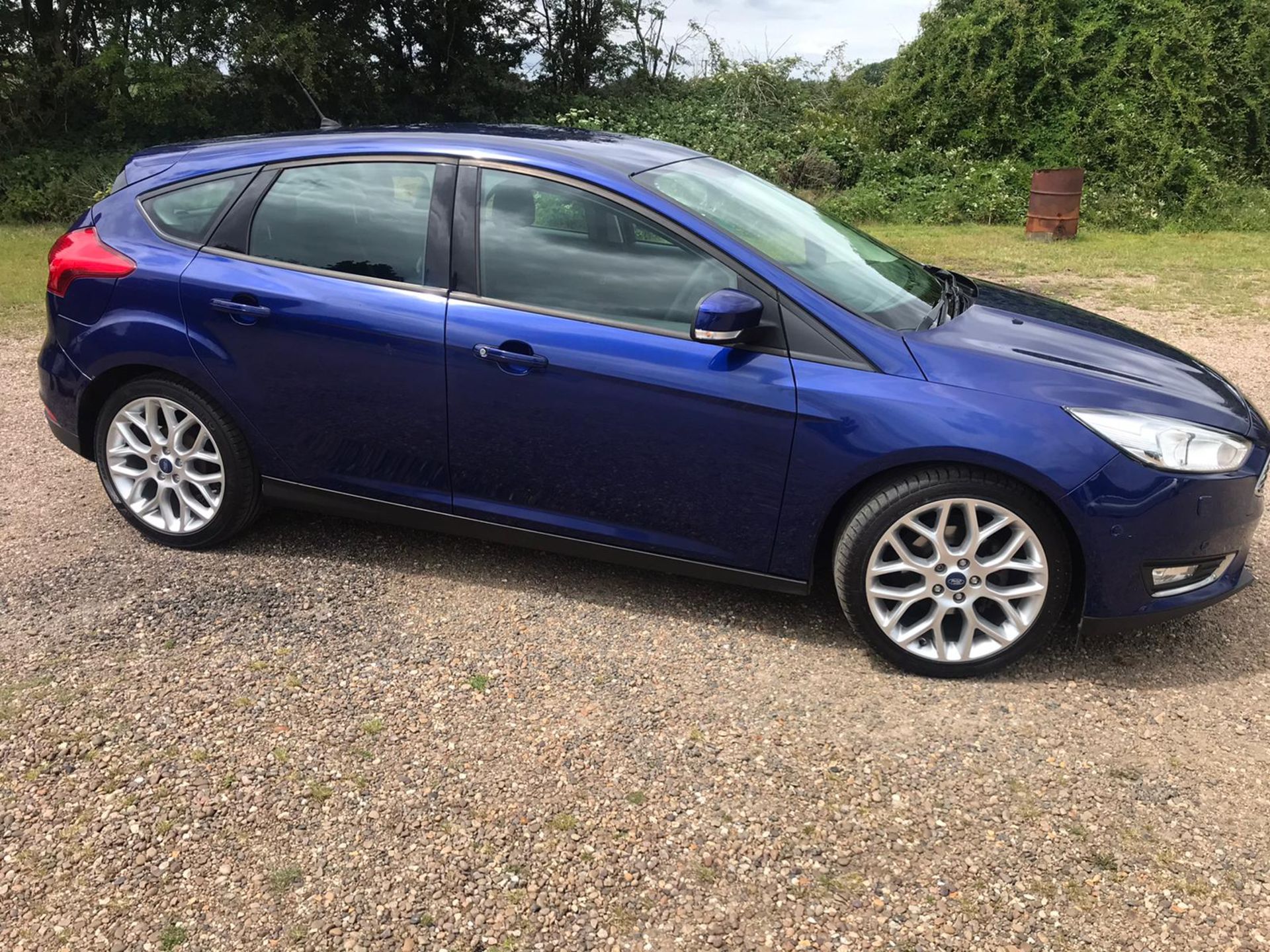 2017 FORD FOCUS STYLE TDCI BLUE HATCHBACK *NO VAT* - Image 3 of 22