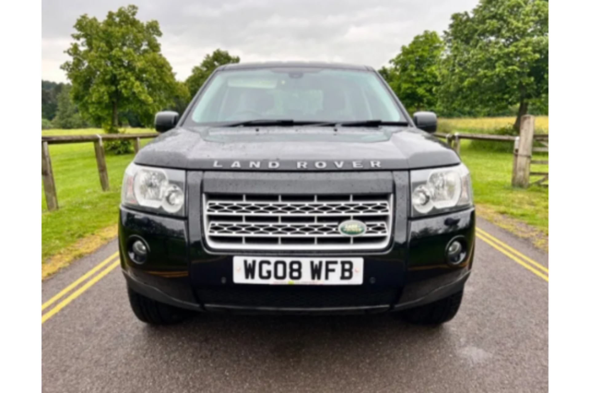 2008 LAND ROVER FREELANDER XS TD4 BLACK ESTATE *NO VAT* - Image 3 of 12