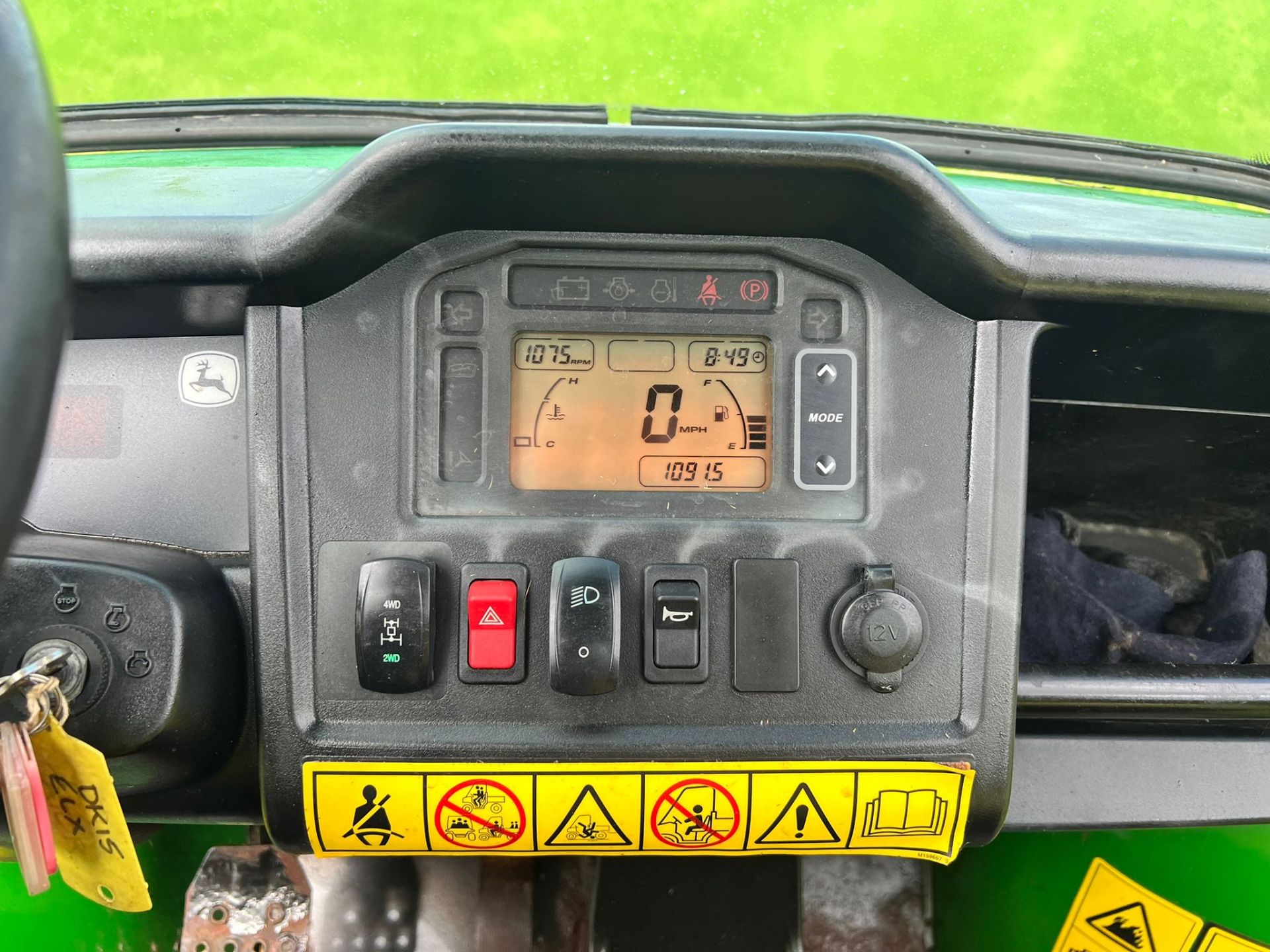 2015 John Deere XUV855D 4x4 Diesel Gator *PLUS VAT* - Image 12 of 16