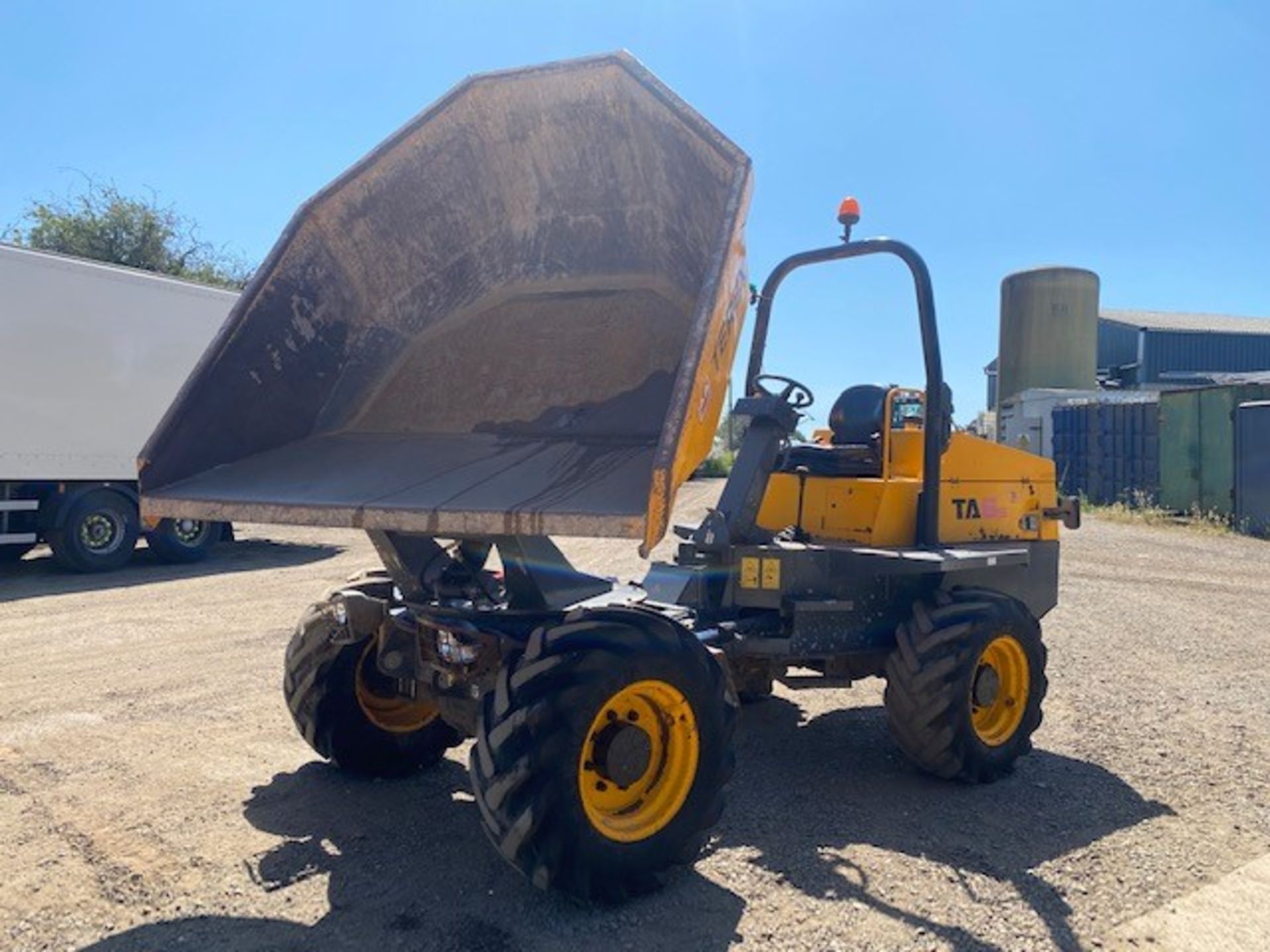 2017 Terex TA6S, 6 Ton Swivel Skip Site dumper, full working order *PLUS VAT* - Image 8 of 12