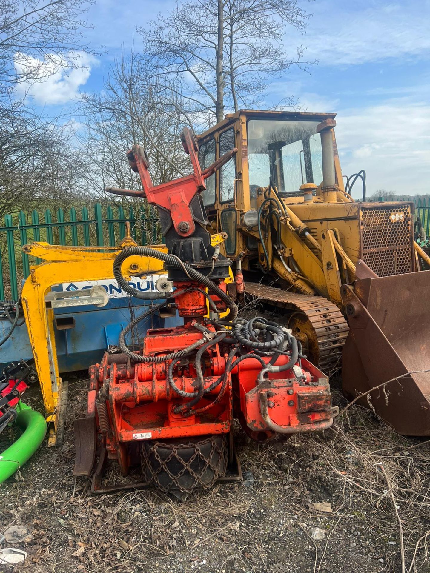 IWAFUJI GP30 EXCAVATOR TREE HARVESTER LOG CUTTER, 65mm pins *PLUS VAT* - Image 2 of 6