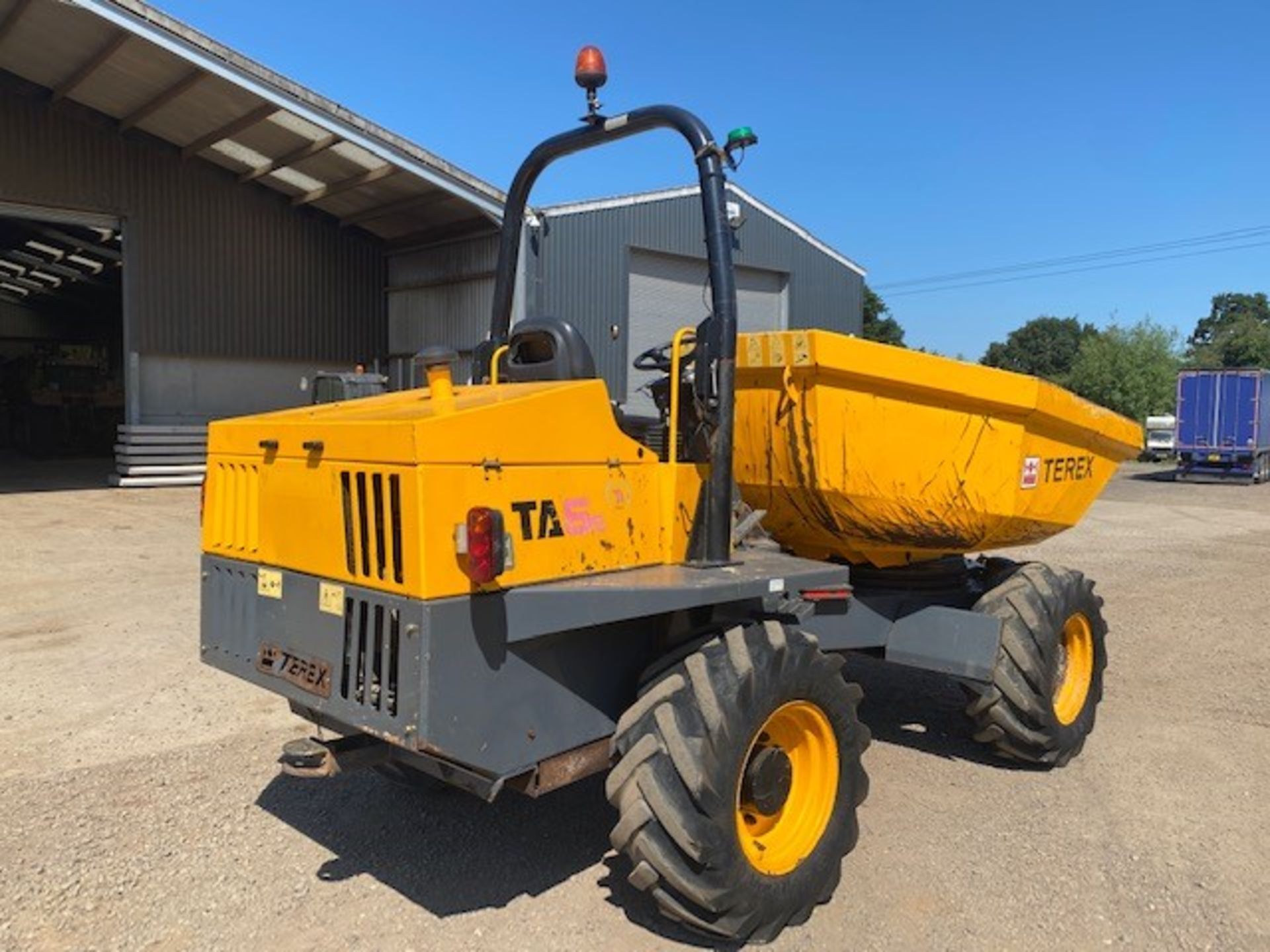 2017 Terex TA6S, 6 Ton Swivel Skip Site dumper, full working order *PLUS VAT* - Image 5 of 12