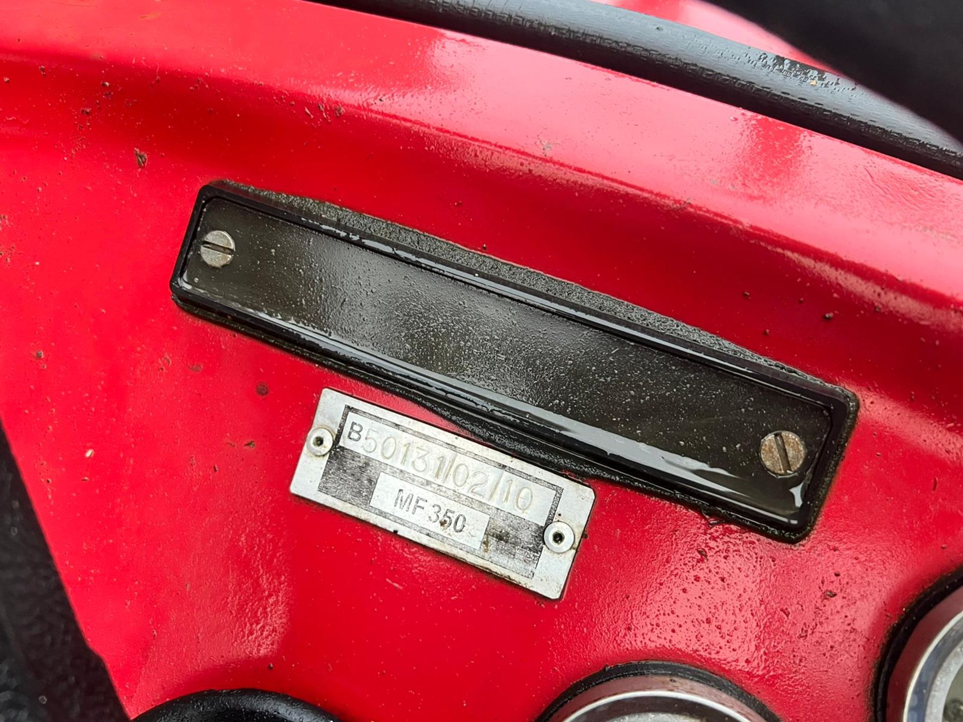 MASSEY FERGUSON 350 52hp 2WD TRACTOR, RUNS DRIVES AND WORKS, SHOWING A LOW 1200 HOURS - Image 12 of 16