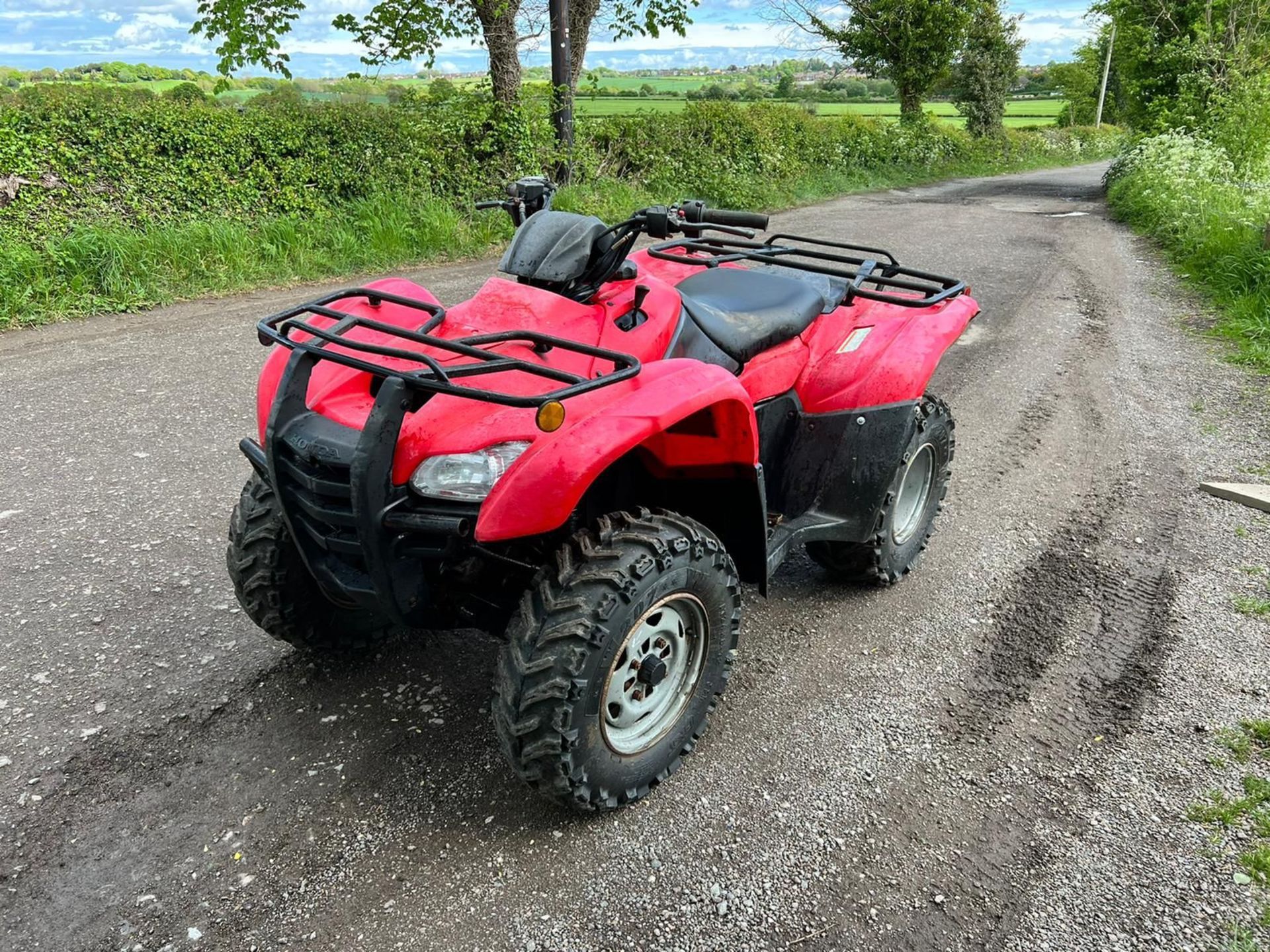 HONDA TRX420 FARM QUAD, runs and drives well, 2and 4 wheel drive, good tyres all around *PLUS VAT*