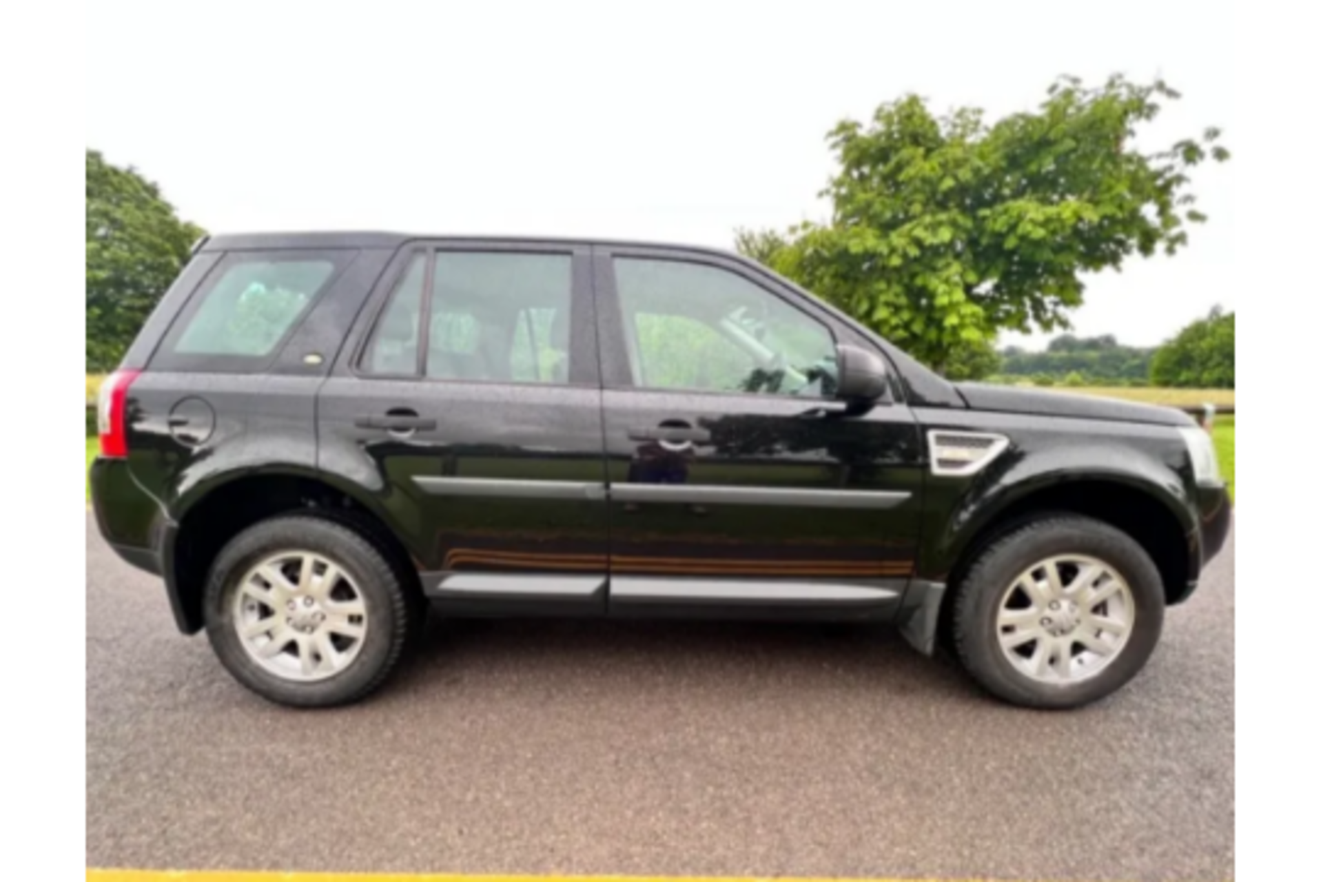 2008 LAND ROVER FREELANDER XS TD4 BLACK ESTATE *NO VAT* - Image 8 of 12