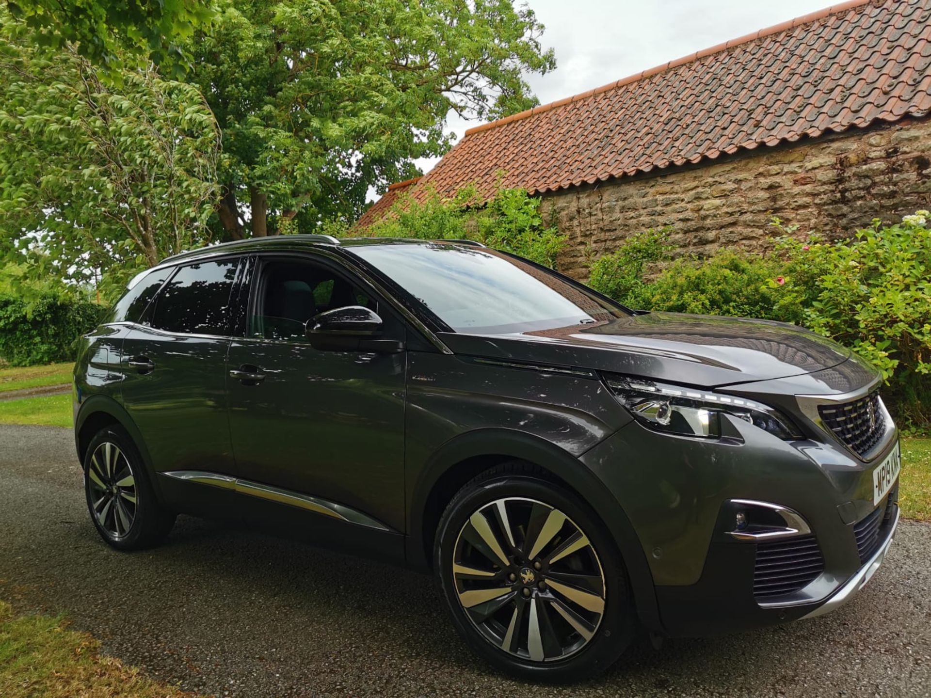 2019 PEUGEOT 3008 GT LINE PREM P-TECH S/S A GREY HATCHBACK *NO VAT* - Image 4 of 46