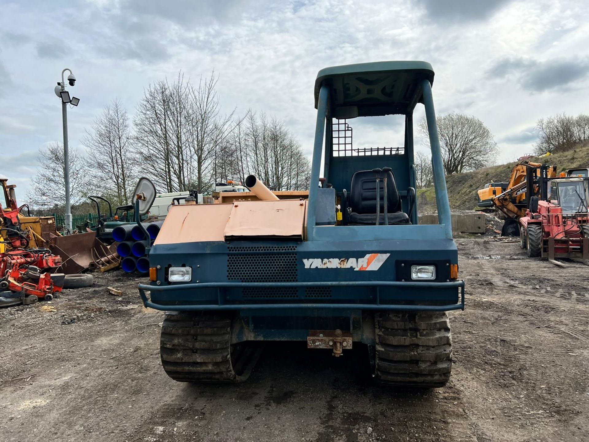 Yanmar C50R-2 5 Ton Reverse Drive Tracked Dumper, Runs Drives And Tips *PLUS VAT* - Image 8 of 19