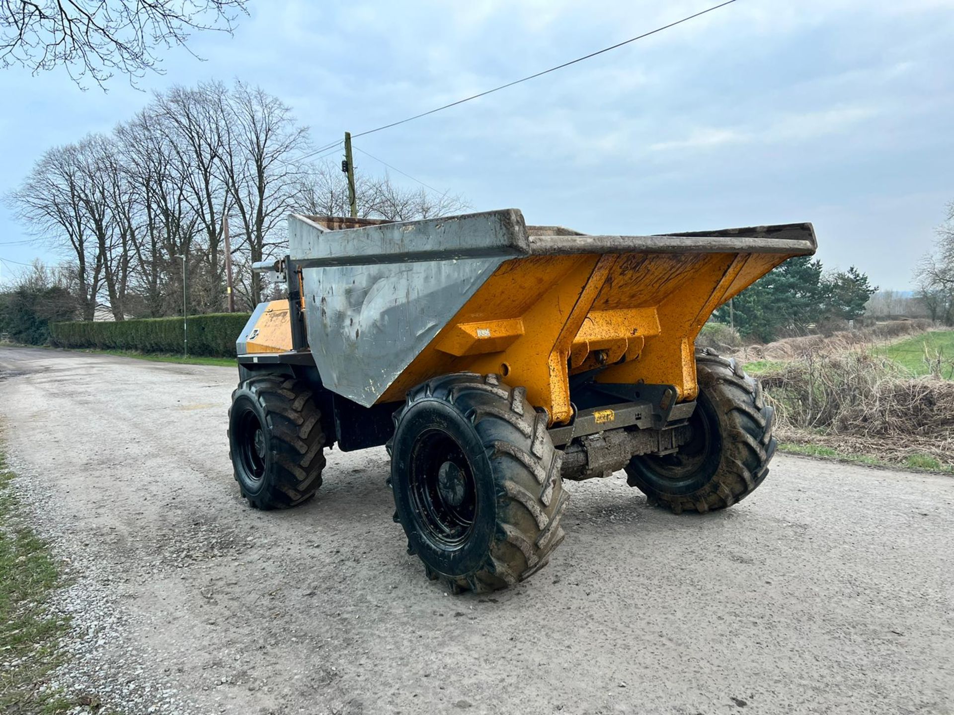 2011 Terex TA6 6 Ton 4WD Dumper, Runs Drives And Tips, Showing A Low 3437 Hours! *PLUS VAT*