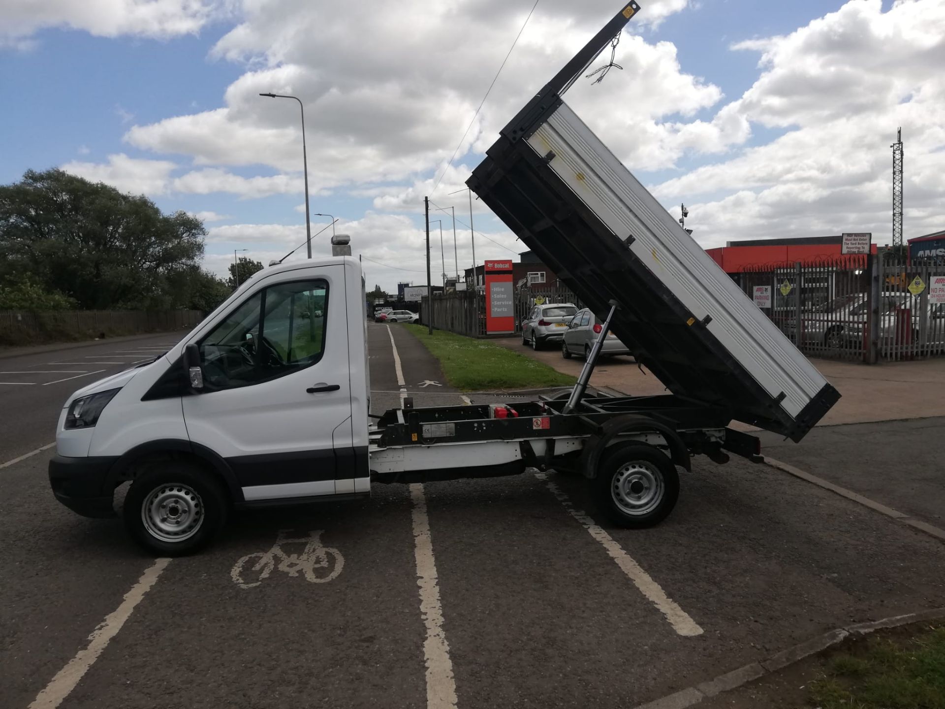 2018 FORD TRANSIT 350 WHITE TIPPER EURO 6 *PLUS VAT* - Image 3 of 9