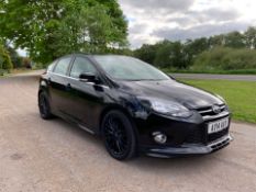 2014 FORD FOCUS ZETEC S TDCI BLACK HATCHBACK, 109,785 miles, 113 BHP, 1560 cc DIESEL *NO VAT*