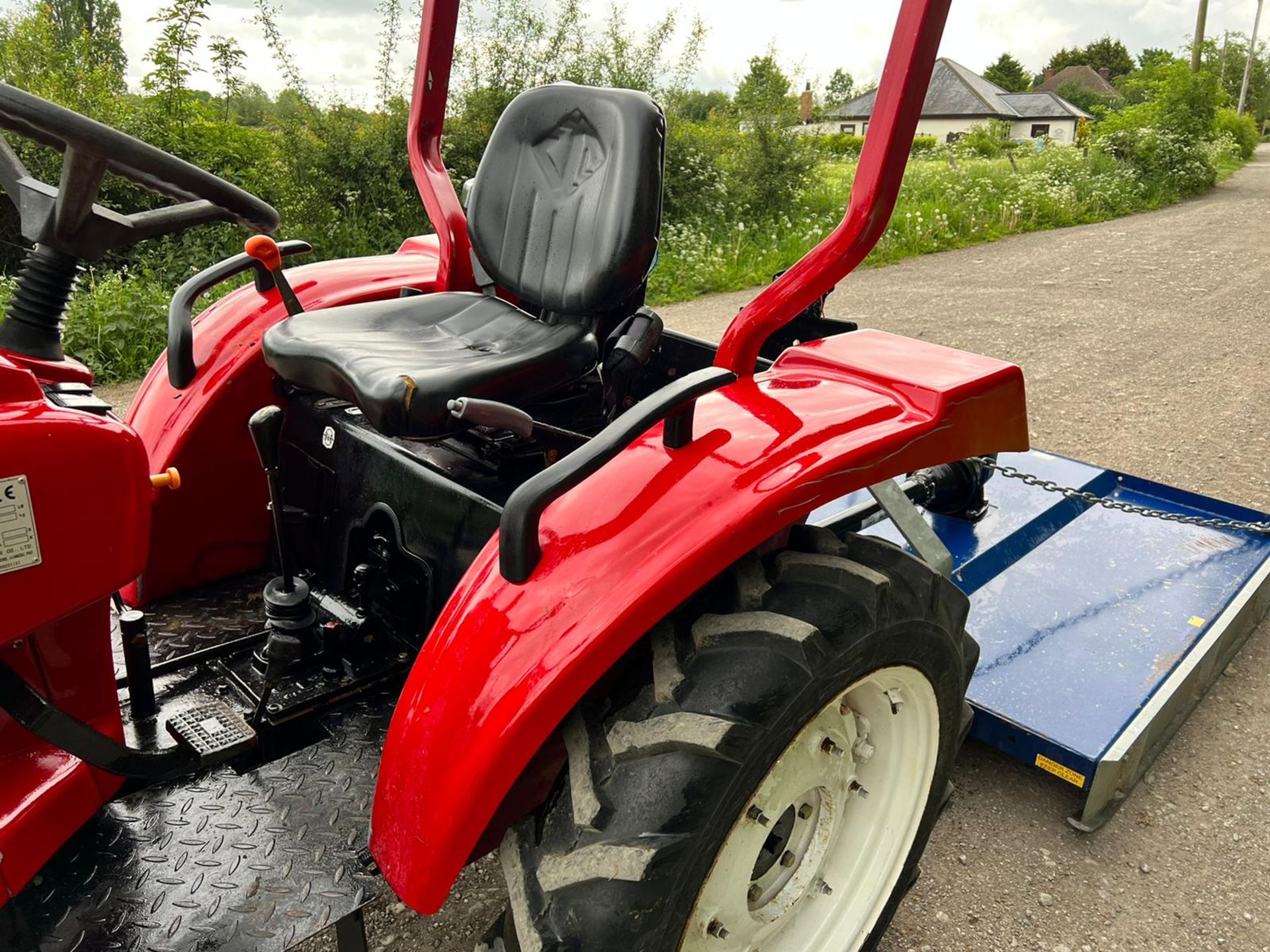 Siromer 204E 20HP 4WD Compact Tractor With 5FT Beaco Grass Topper - 68 Plate "PLUS VAT" - Image 10 of 21