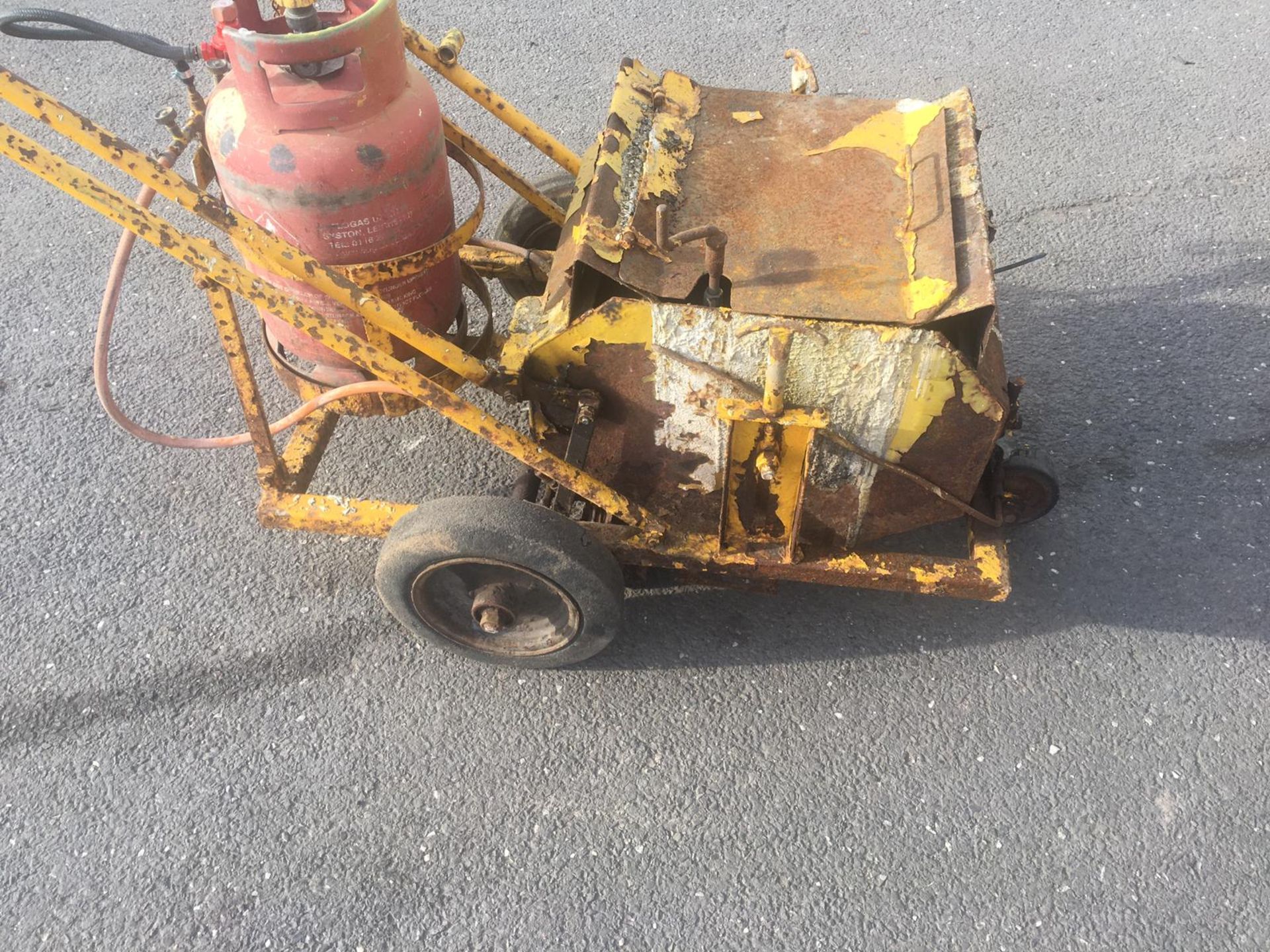 2004/54 REG MERCEDES ATEGO 1018 DAY YELLOW DROPSIDE LINE PAINTING LORRY 4.3L DIESEL ENGINE *NO VAT* - Image 35 of 64