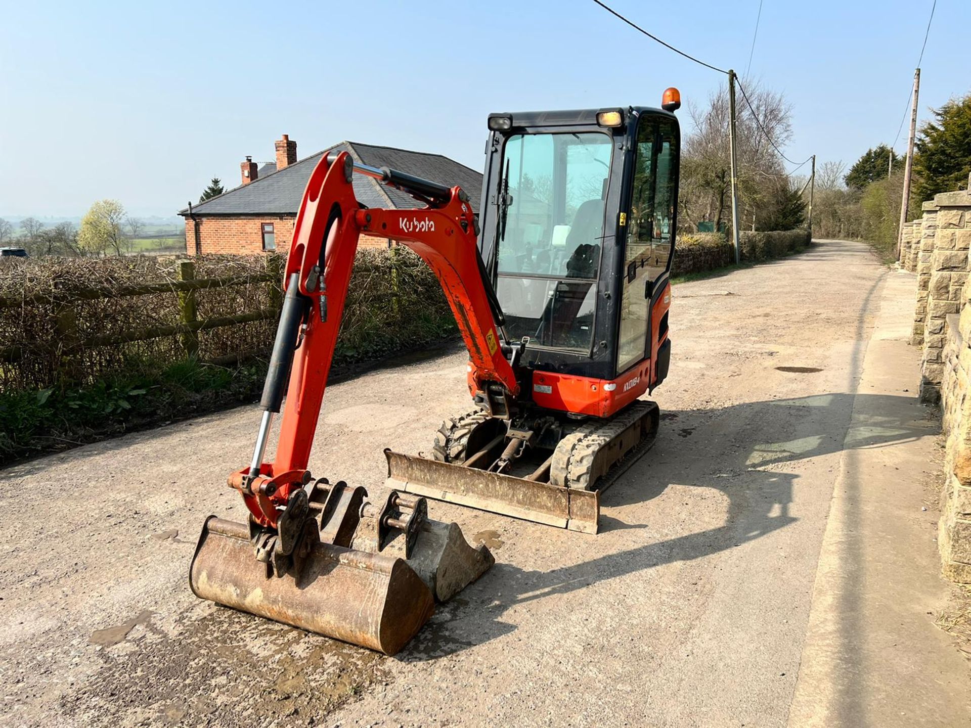 2018 Kubota KX018-4 1.8 Ton Mini Digger, Runs Drives And Digs *PLUS VAT* - Image 3 of 18