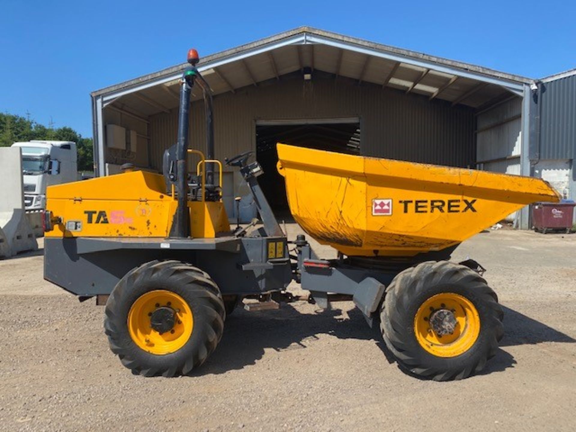 2017 Terex TA6S, 6 Ton Swivel Skip Site dumper, full working order *PLUS VAT* - Image 6 of 12