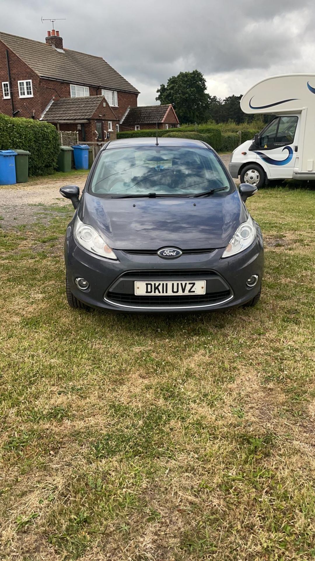 2011 FORD FIESTA ZETEC TDCI 70 GREY HATCHBACK *NO VAT* - Image 2 of 12