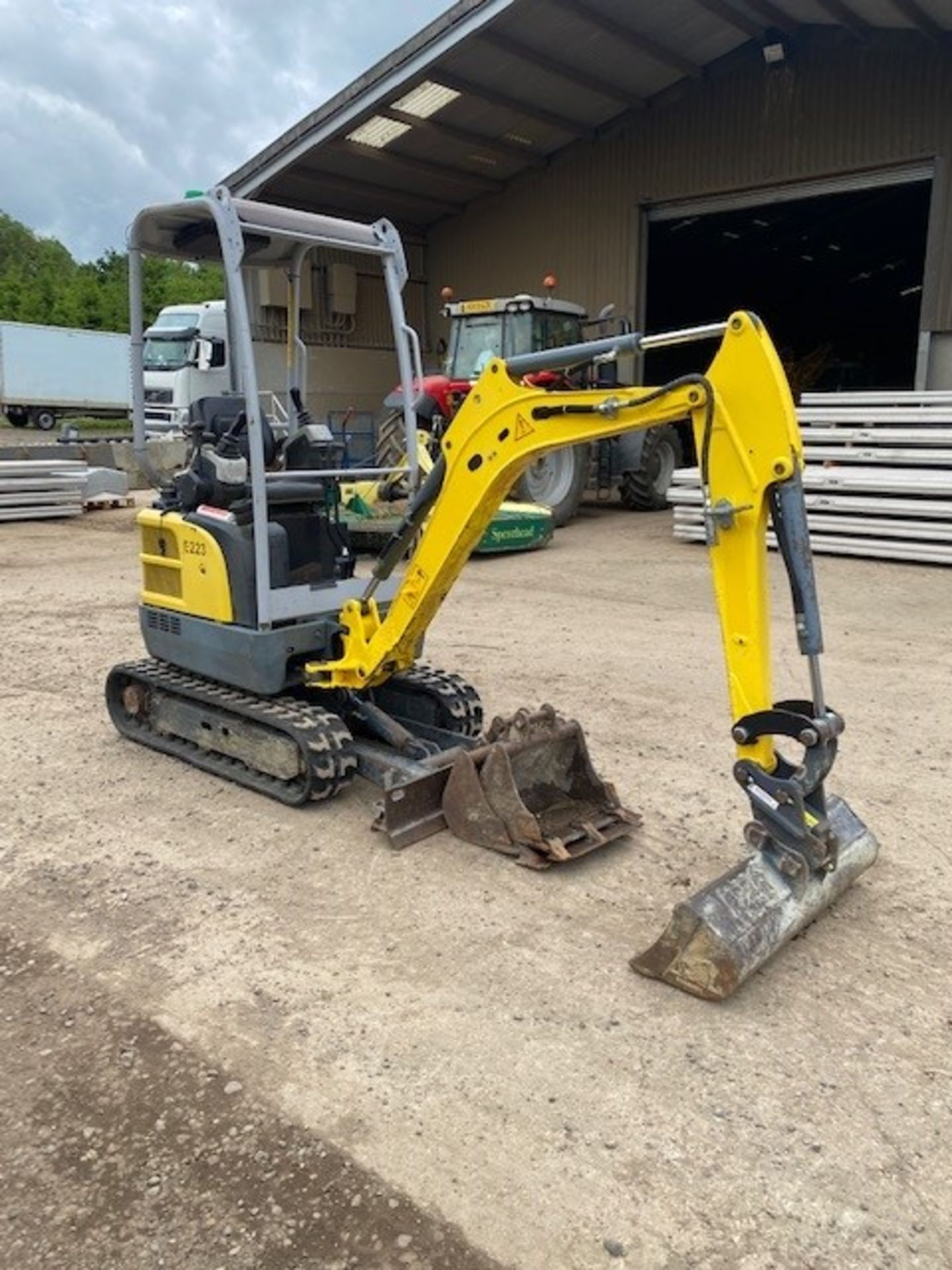 2015 WACKER NEUSON E17Z, 1.7 TON MINI DIGGER *PLUS VAT* - Image 7 of 13