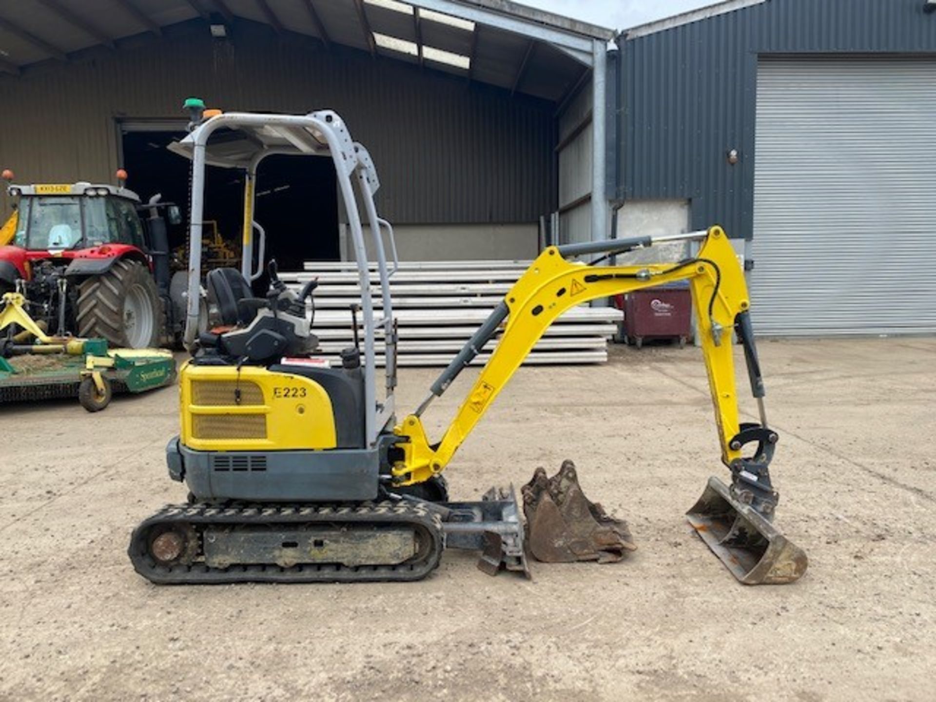 2015 WACKER NEUSON E17Z, 1.7 TON MINI DIGGER *PLUS VAT* - Image 6 of 13