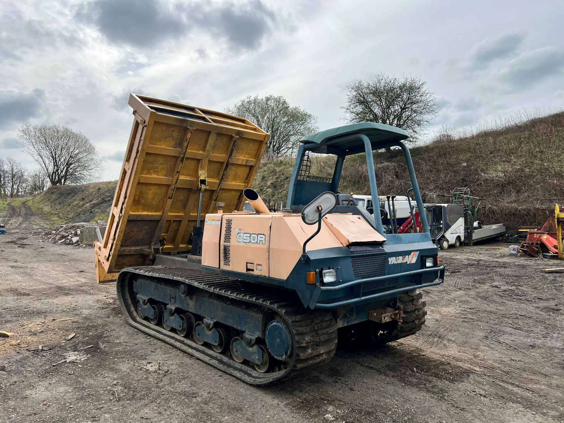 Yanmar C50R-2 5 Ton Reverse Drive Tracked Dumper, Runs Drives And Tips *PLUS VAT*