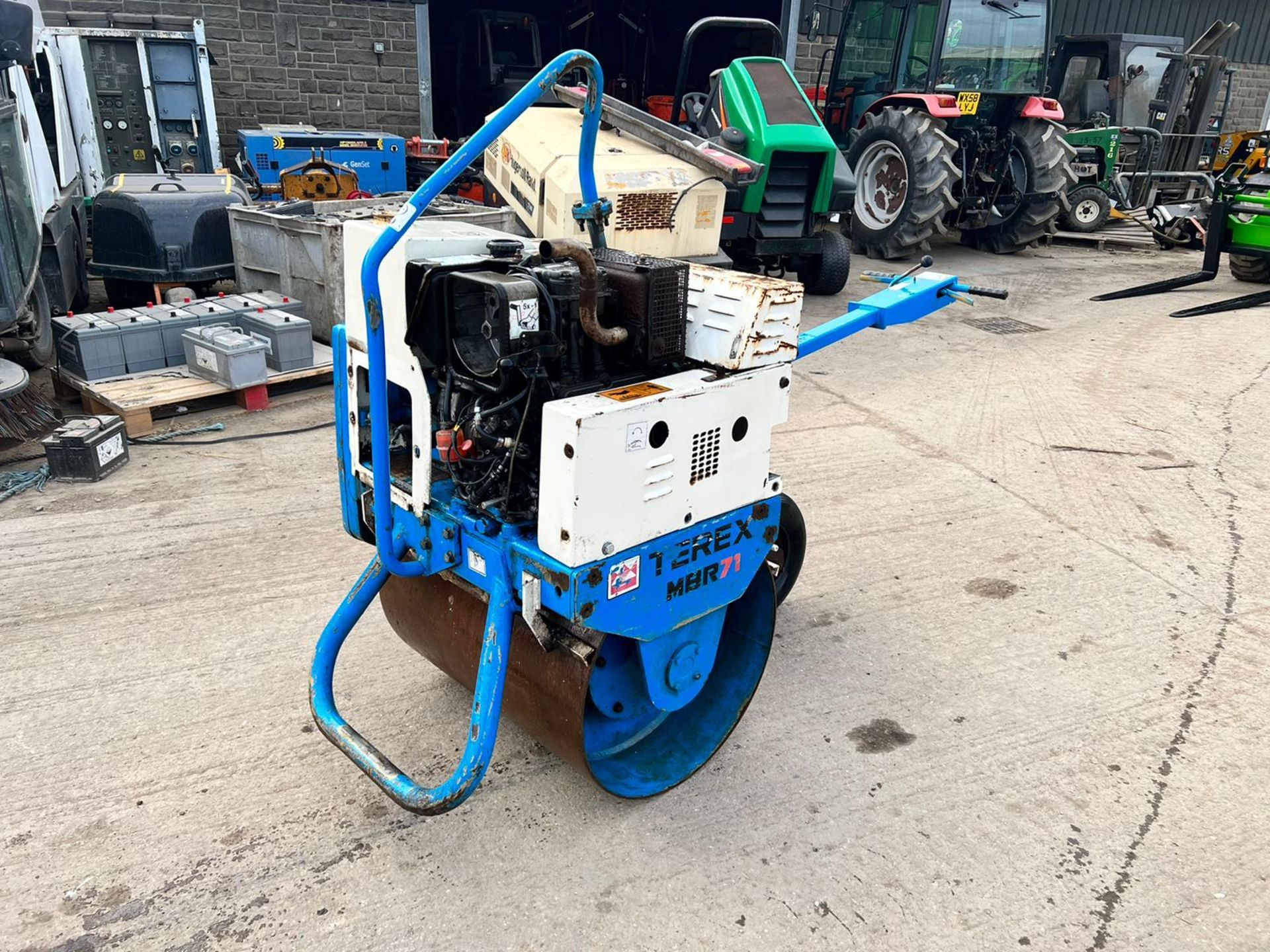 2010 Terex MBR71 Single Drum Pedestrian Roller *Plus Vat* - Image 2 of 10