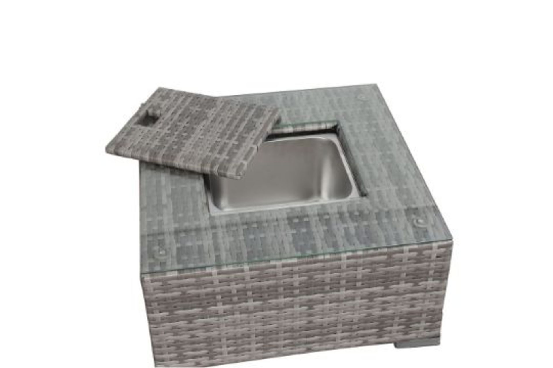 Brand new sets of garden furniture with ice storage box built into the table, RRP £999 *PLUS VAT* - Image 6 of 6