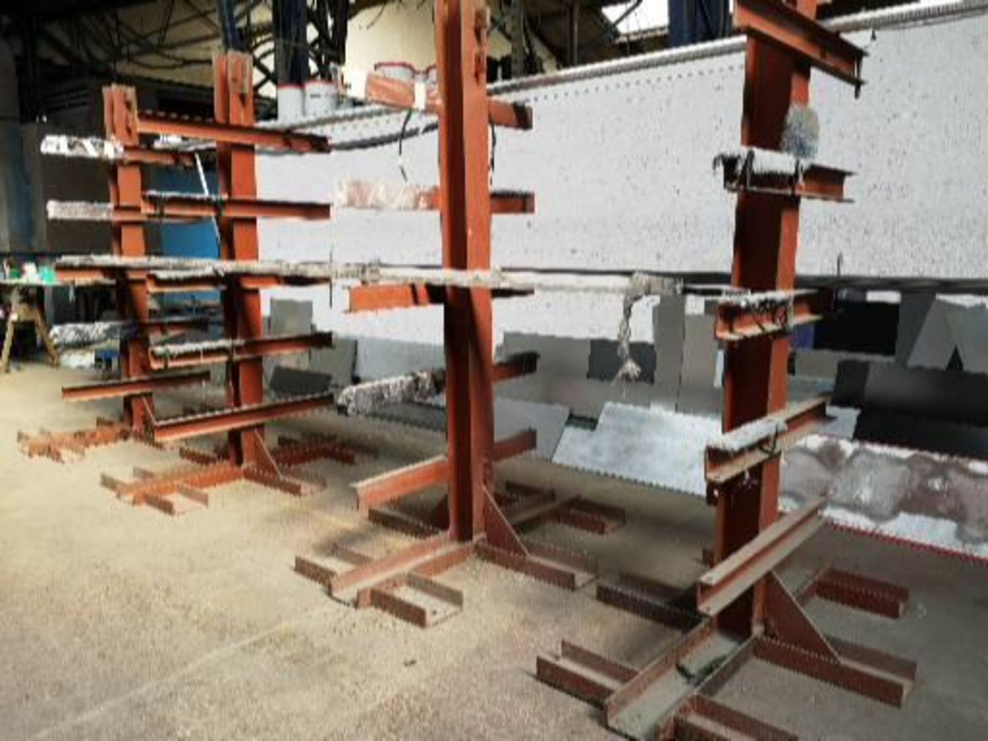 4 Extremely Heavy-Duty Metal A Frames for Holding Steel or Aluminium (unbranded) *PLUS VAT* - Image 2 of 2