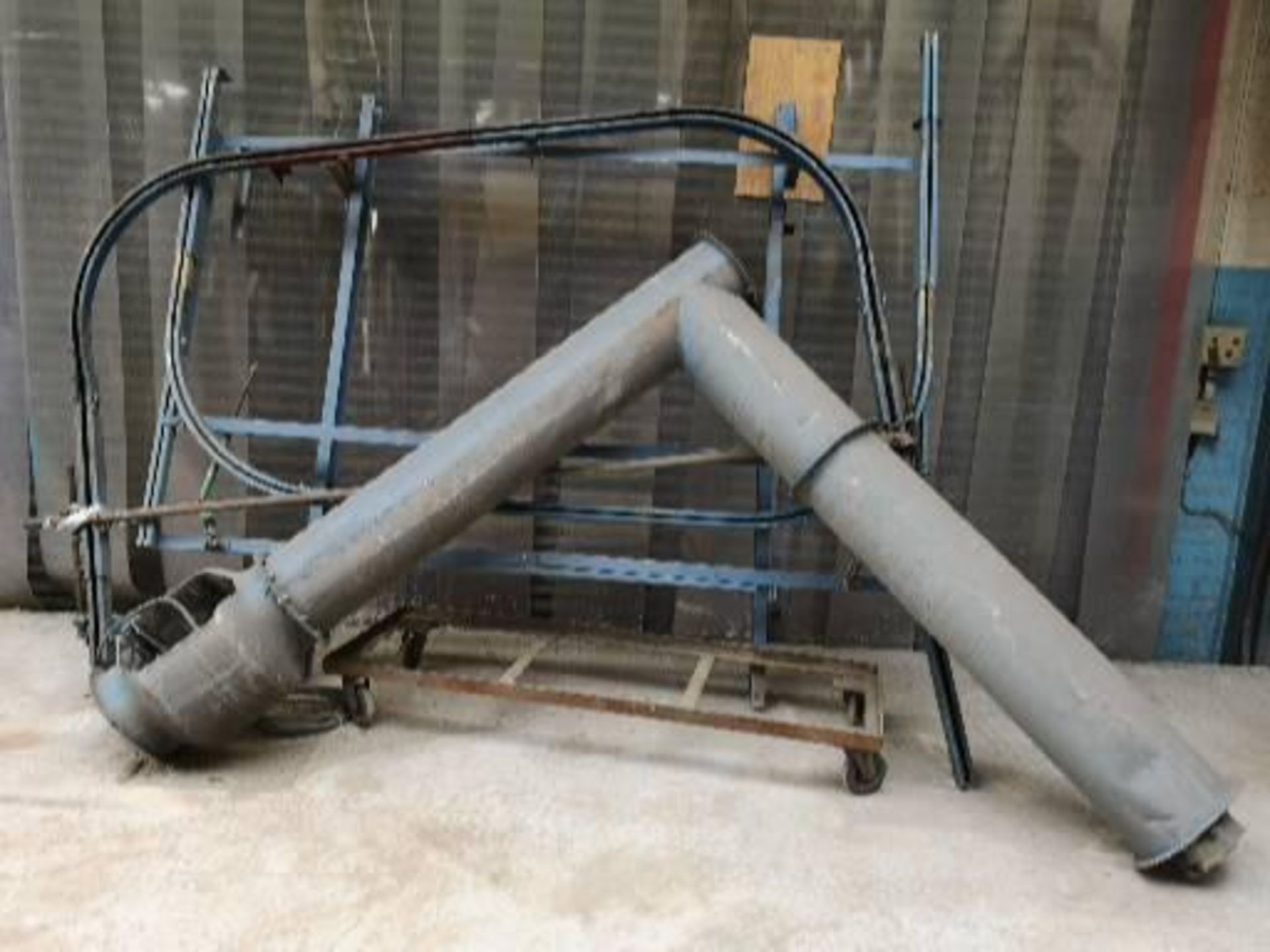 2 Powder Coating Burners with Complete Track inc Motor, Metal Legs & Gas Pipes *PLUS VAT* - Image 5 of 15