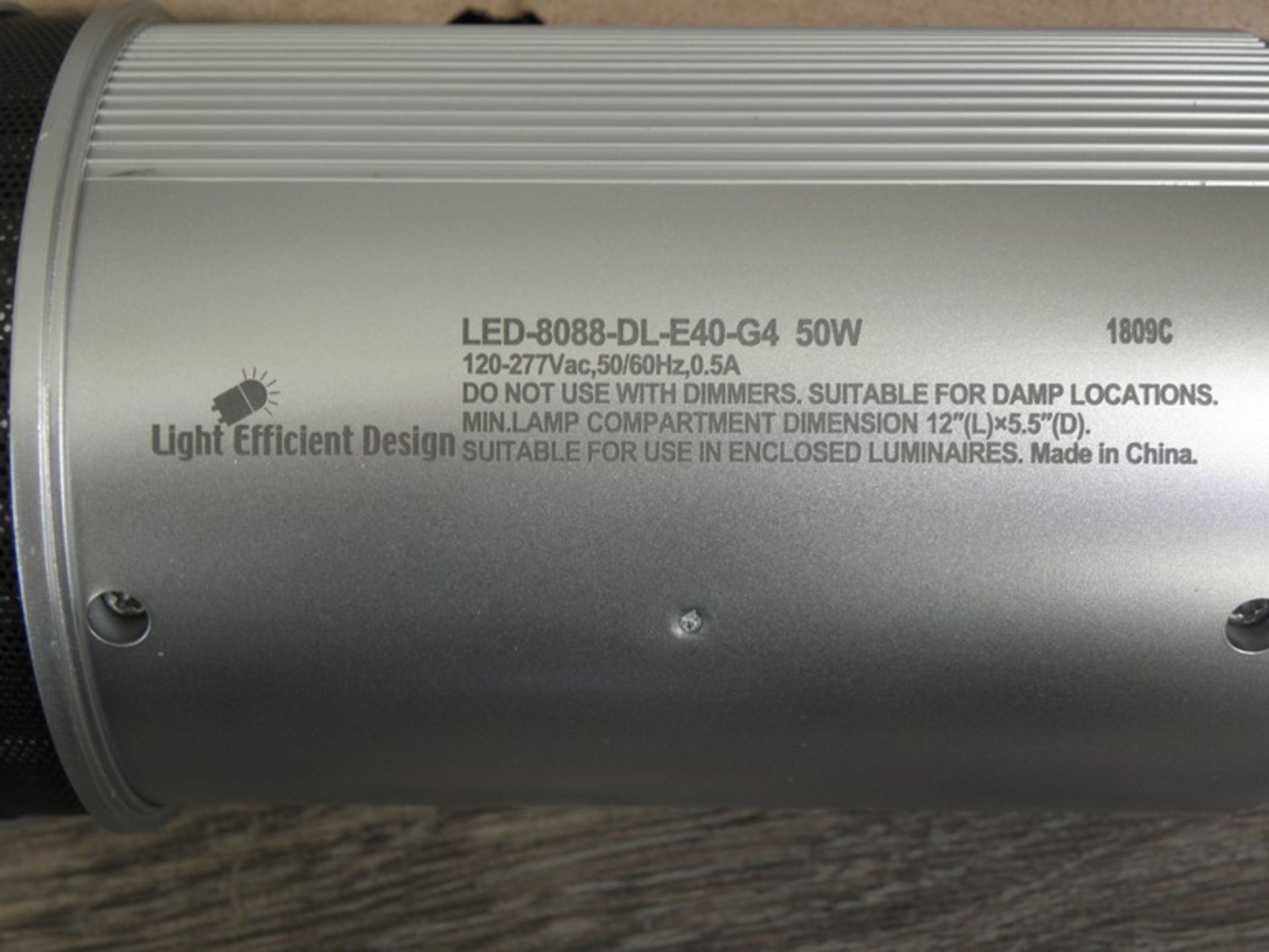 8 x LED-8088M40-G4 Shoe Box / Wall pack LED light bulb *NO VAT* - Image 8 of 11