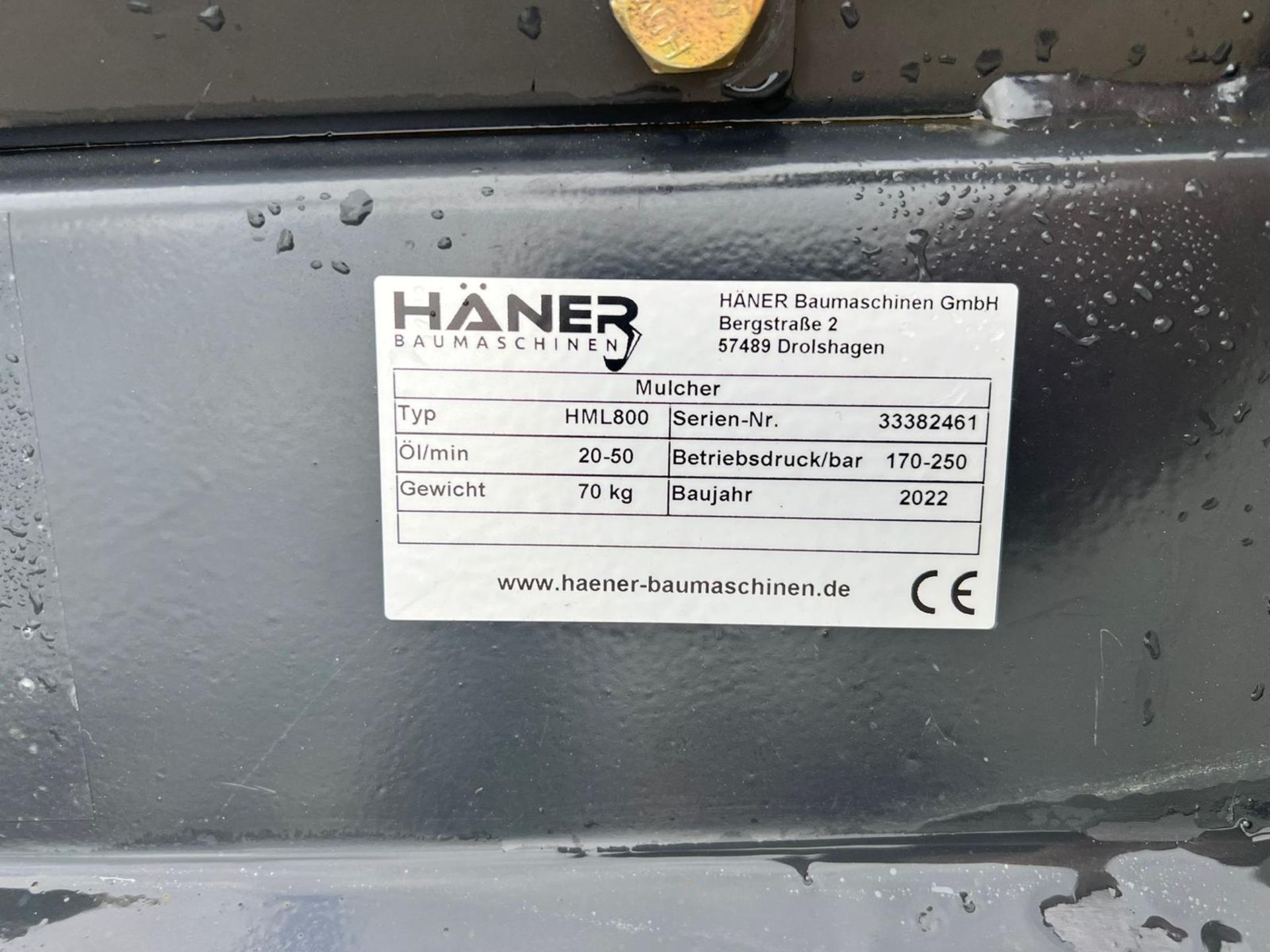 2022 HANER HML800 HYDRAULIC FLAIL MOWER *PLUS VAT* - Image 14 of 14