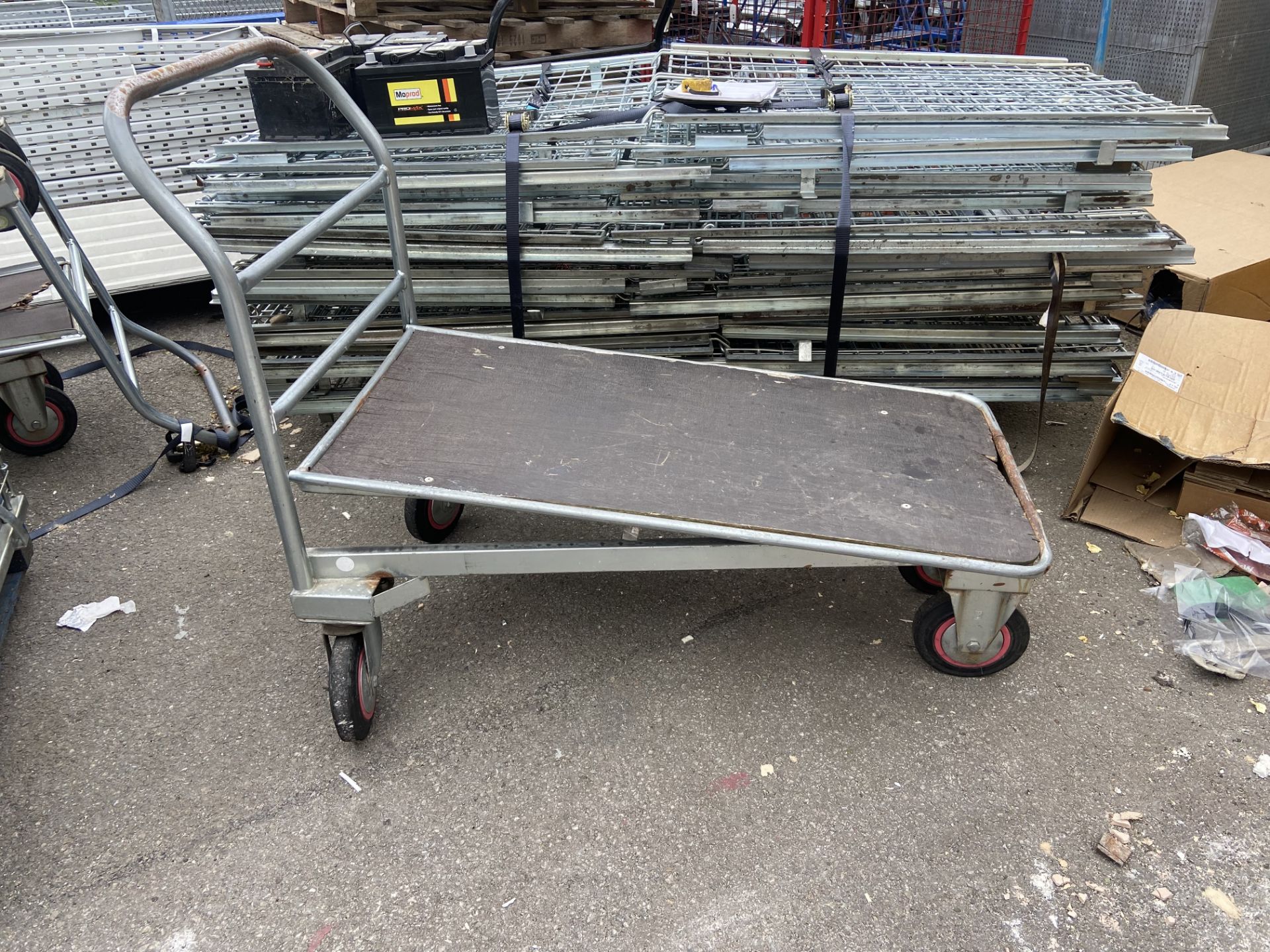 CASH AND CARRY TROLLEY - Size 1200mm x 700mm x 400mm *NO VAT*