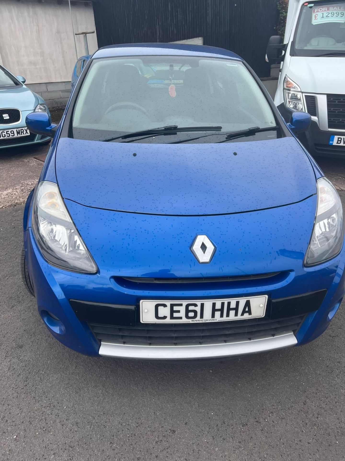 2012/61 RENAULT CLIO I-MUSIC BLUE HATCHBACK *NO VAT* - Image 2 of 8