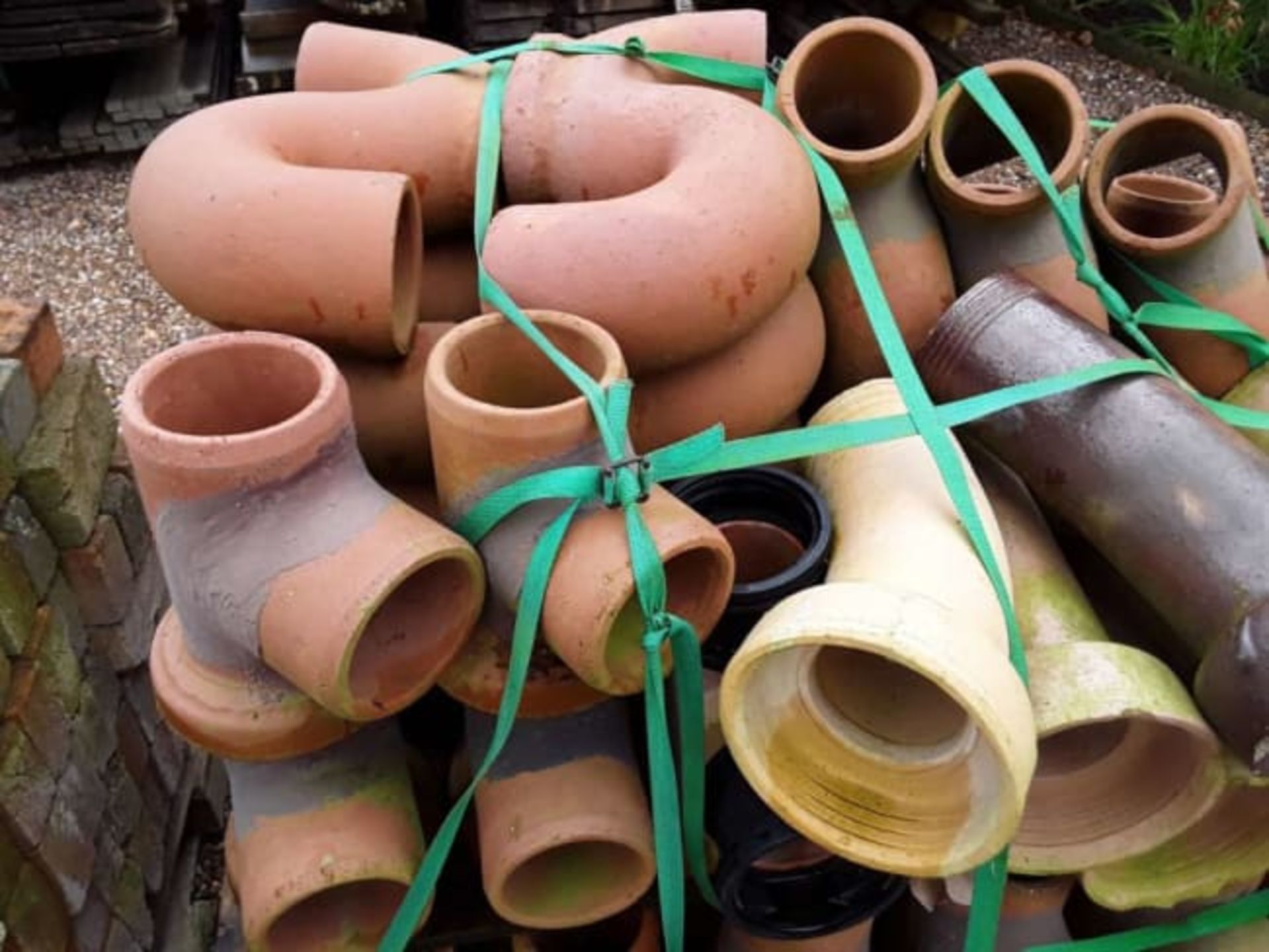 HEPWORTH MIXED SUPER SLEEVE CLAY DRAINAGE PIPES *NO VAT * - Image 3 of 3