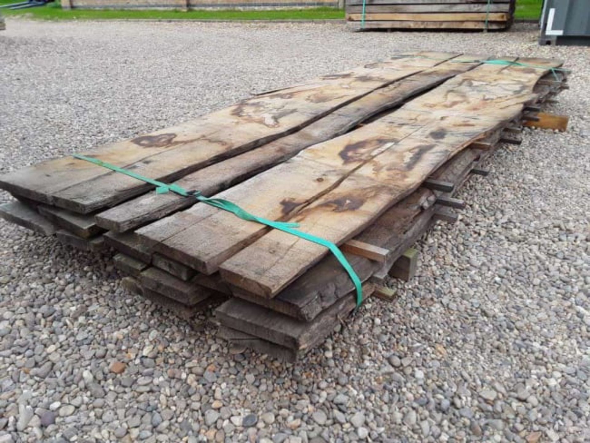 12X HARDWOOD TIMBER AIR DRIED SAWN WANEY EDGE/LIVE EDGE ENGLISH SWEET CHESTNUT BOARDS/PLANKS*NO VAT*