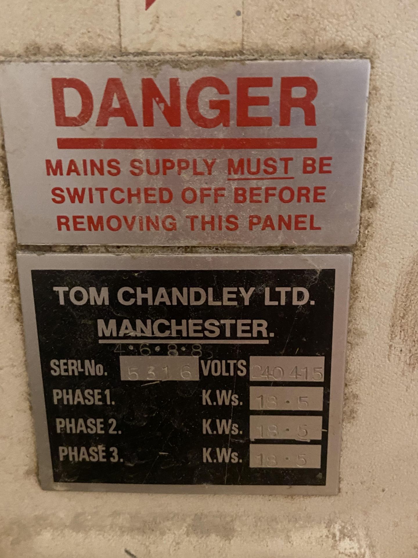 Tom Chandley Compacta Oven *NO VAT* - Image 2 of 3
