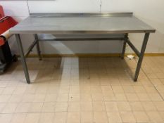 Prep table, 1750mm x 850mm x 840mm *NO VAT*