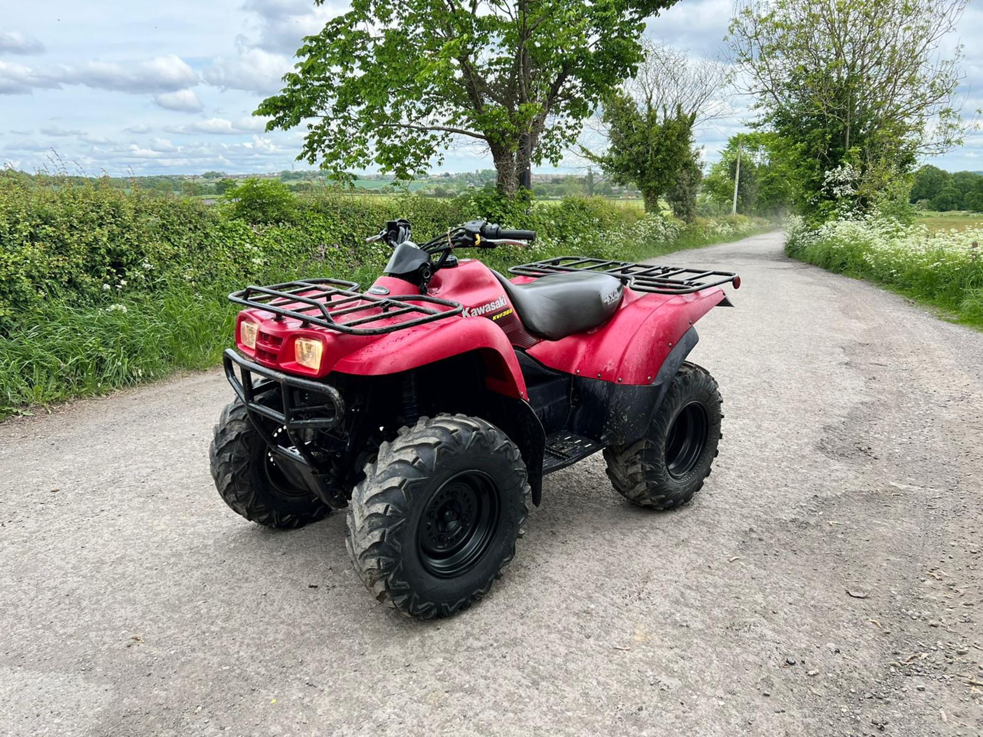 Kawasaki KVF360 4WD Farm Quad Bike, Runs And Drives "PLUS VAT" - Image 2 of 16